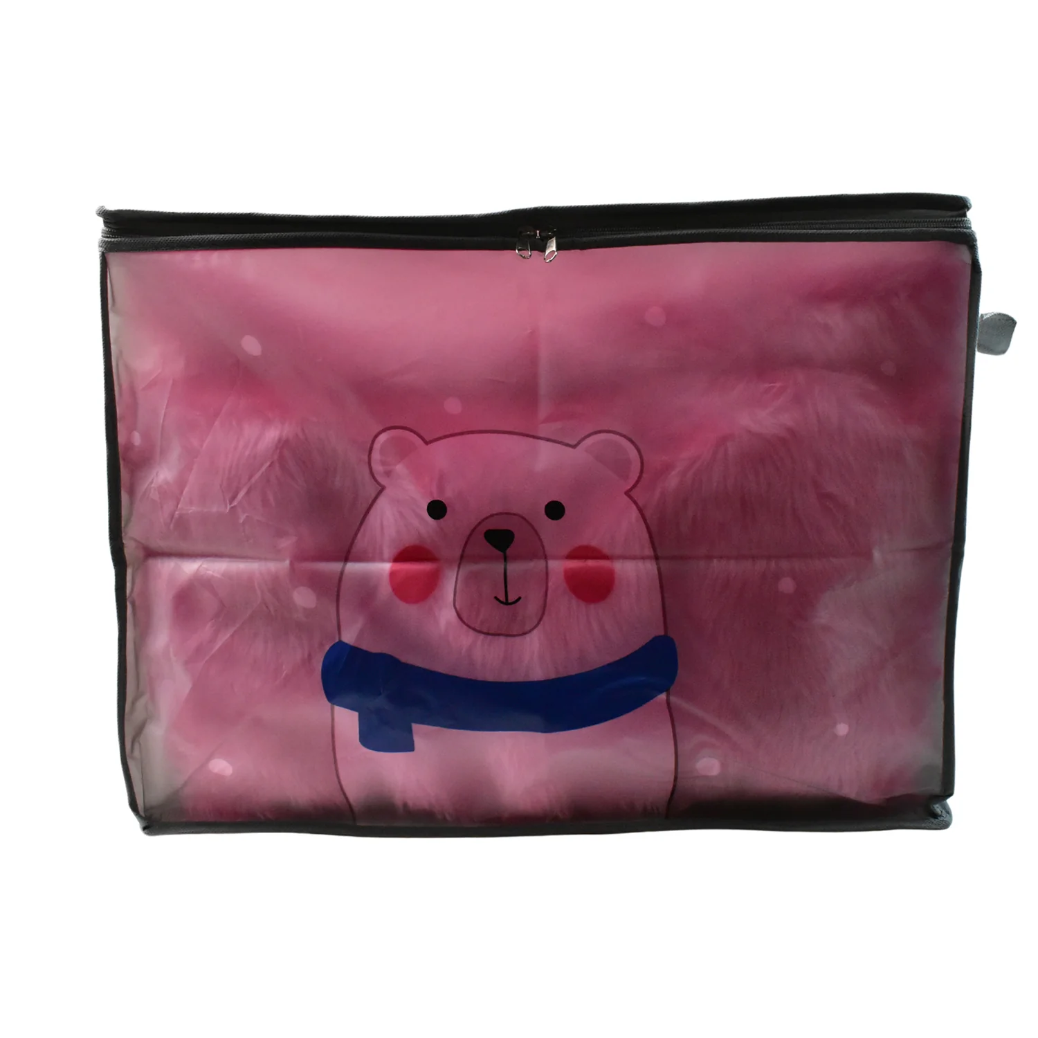 Clothes Storage Bag with Zipper & Handles - Image 7