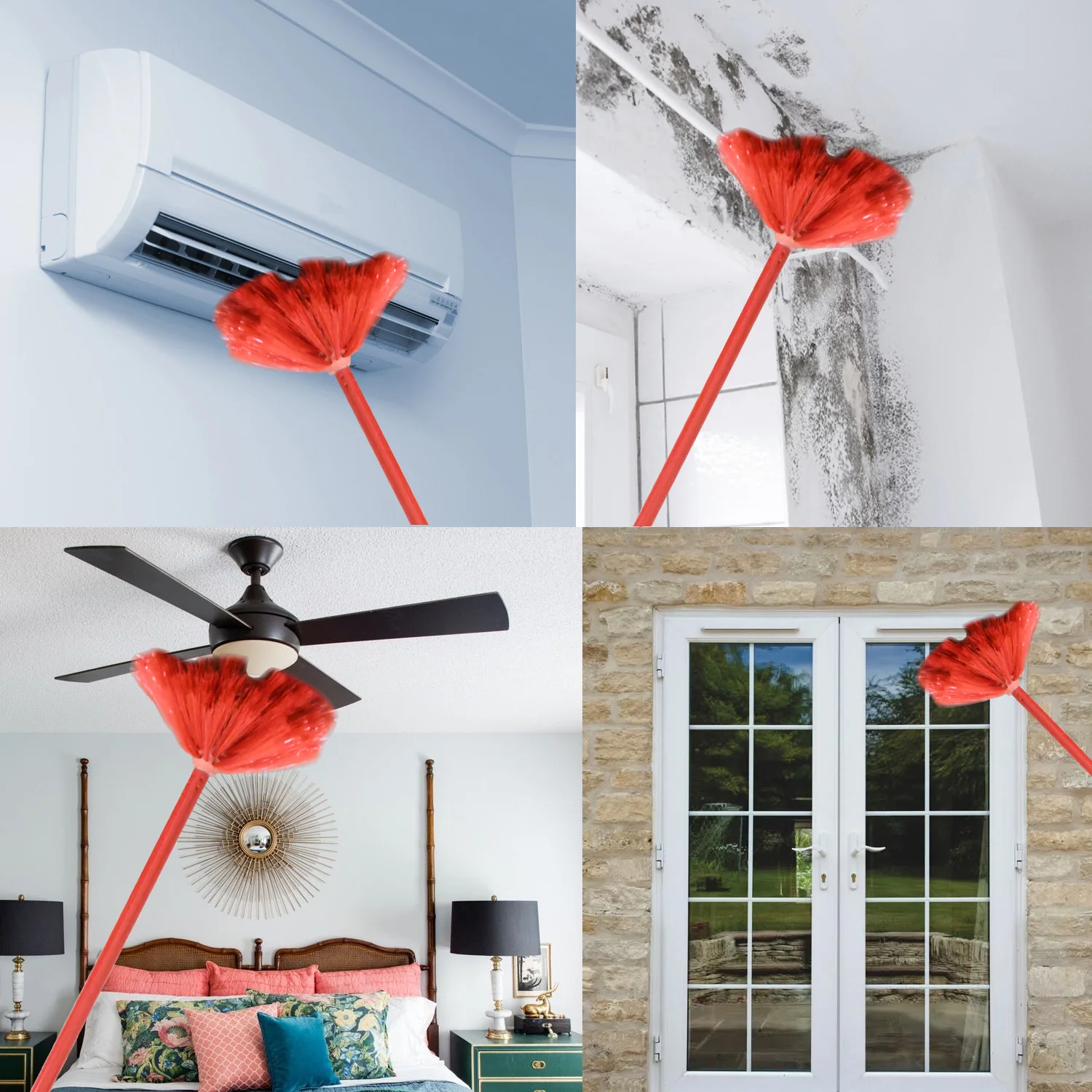 90-inch Metal Extendable Cobweb Brush – Ceiling, Fan & Light Dust Cleaning (MOQ: 3) - Image 8