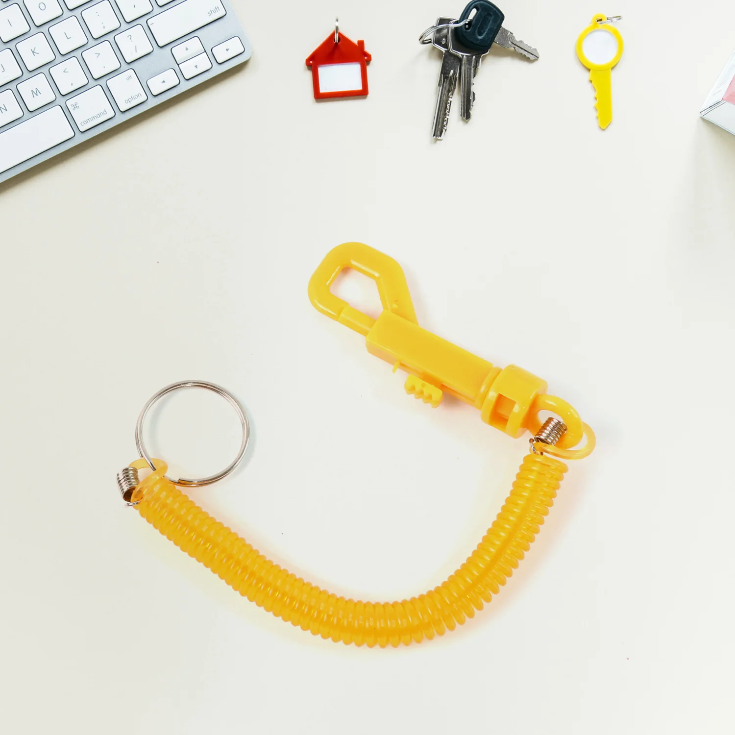 Coiled Retractable Keychain - (1 Pc) - Image 7