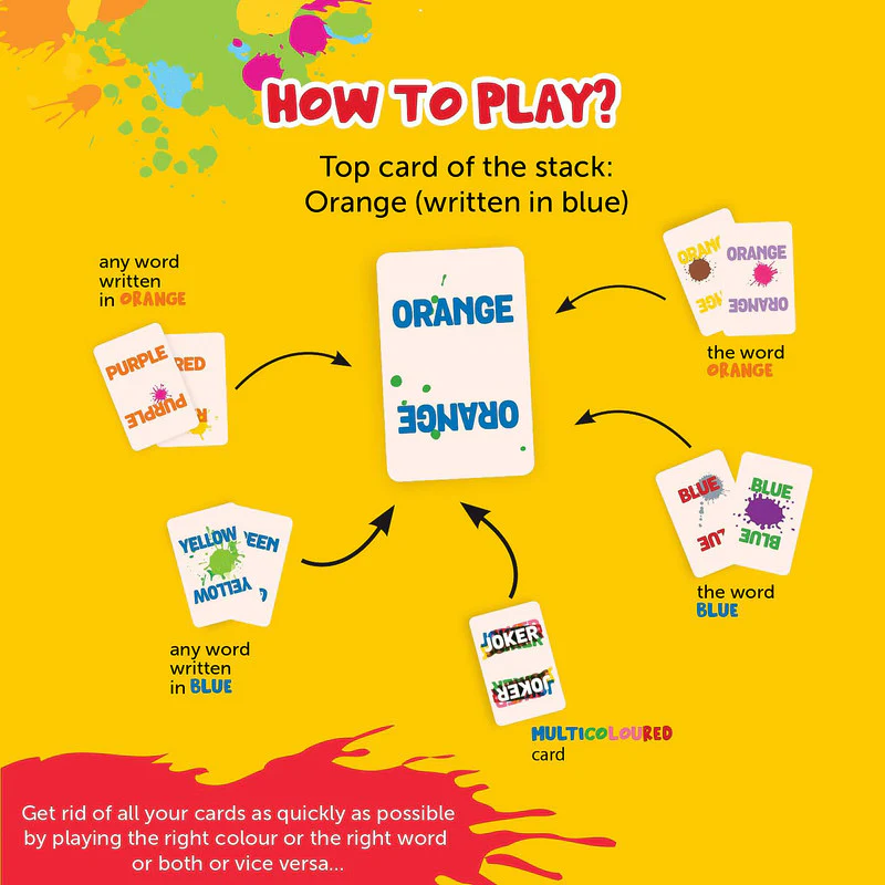 colour matching family card game - Image 2