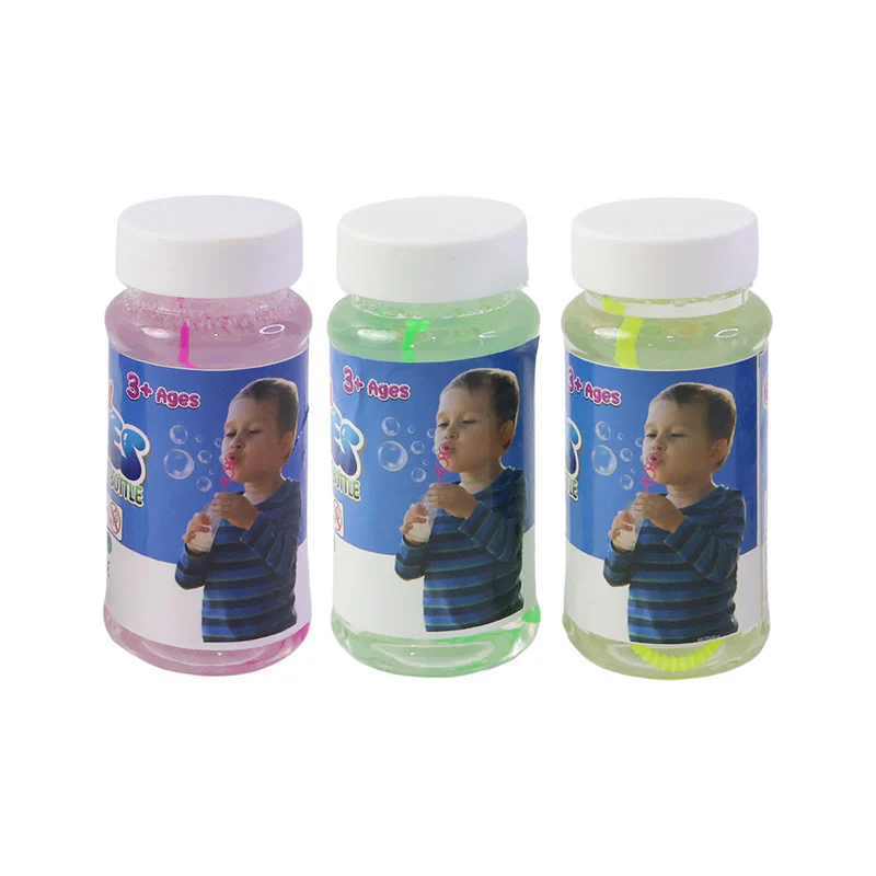 Colorful Bubble Bottles - Fun Party Activity for Kids (Pack of 3) - Image 5