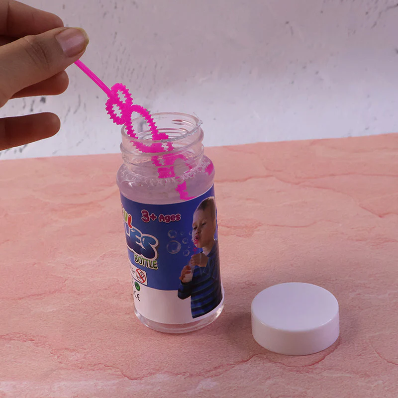 Colorful Bubble Bottles - Fun Party Activity for Kids (Pack of 3) - Image 6