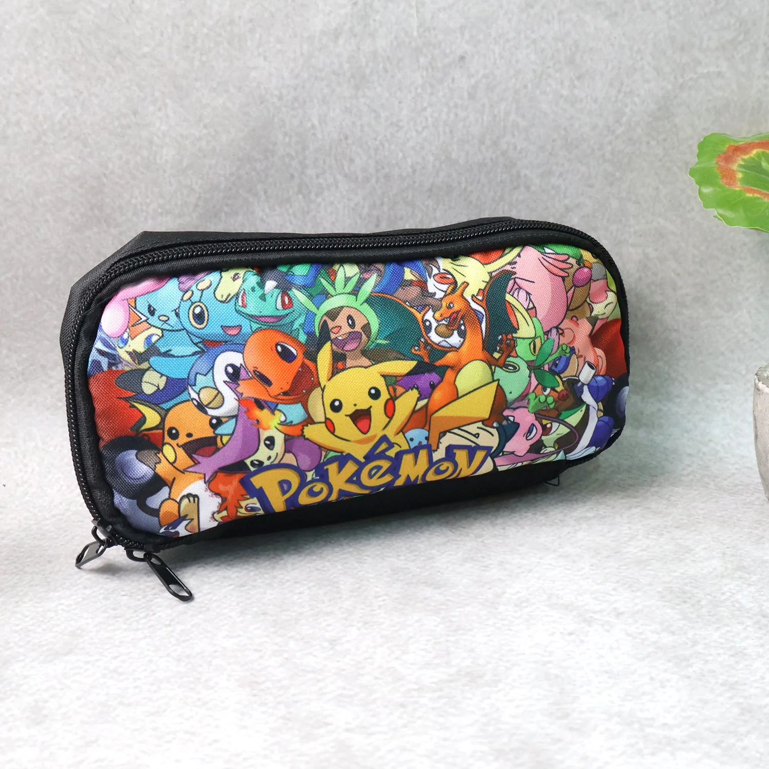 Colorful Cartoon Printed Pencil Pouch for Kids (1 Pc) - Image 6