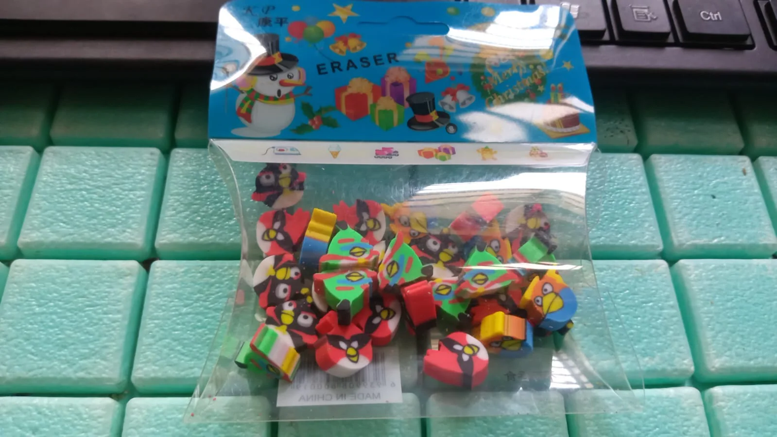 Colorful Novelty Eraser Set for Kids and Gifts (28 Pcs In 1 Packet) - Image 12