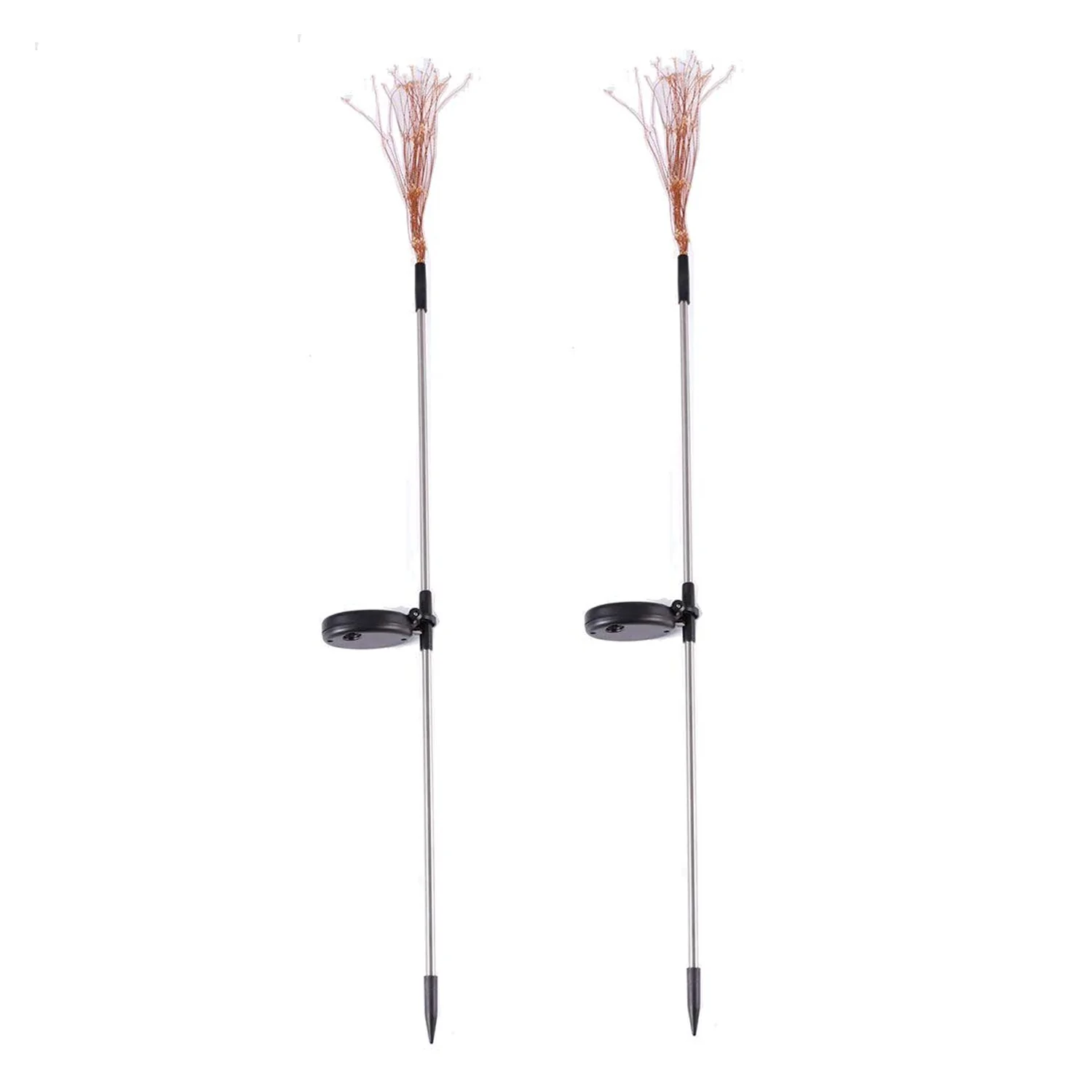 Colorful Multi Led Outdoor Solar Garden Lights (2 Pcs Set) - Image 6