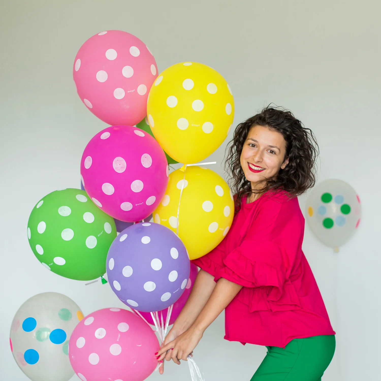 Multicolor Latex Balloons for Birthday & Party Decor (20 Pcs Set) - Image 5