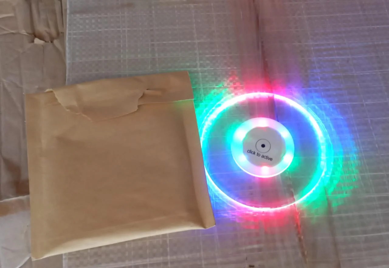 Colorful LED Cocktail Coaster, Round Ultra-Thin LED Drink Coaster (1 Pc) - Image 8