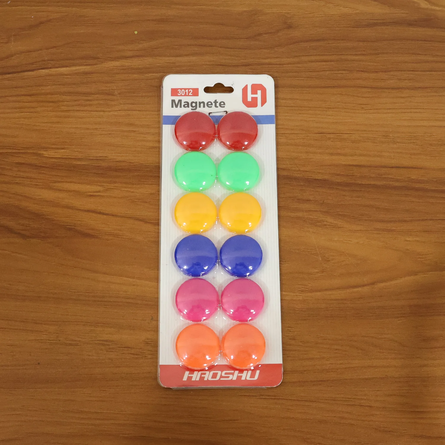 Colorful Round Refrigerator Magnets Set (12 Pc Set) - Image 8
