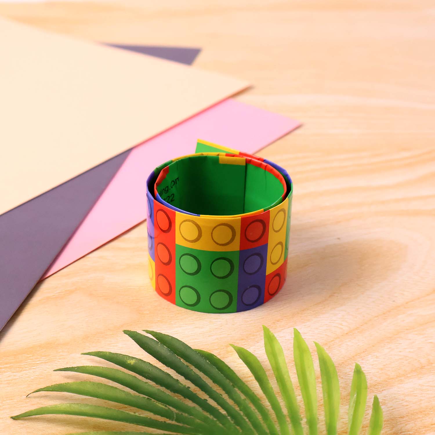 Colorful Snap Slap Bracelet Toy (1 Pc ) - Image 7