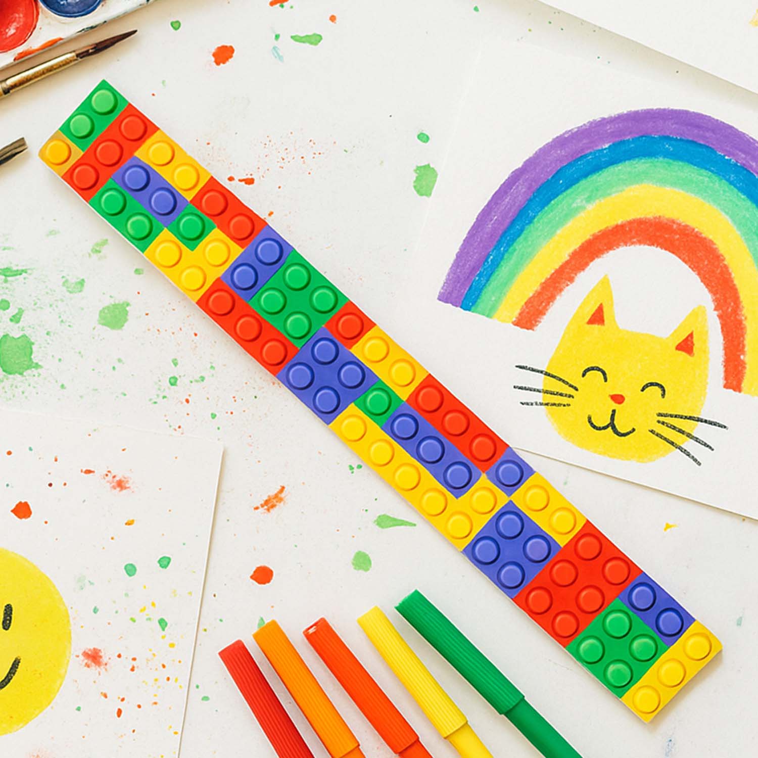 Colorful Snap Slap Bracelet Toy (12 Pc Set ) - Image 6