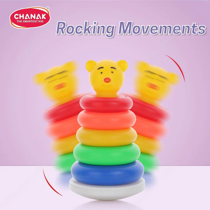 Colorful Stacking Ring Toy for Kids - Educational Development & Fun - Image 3