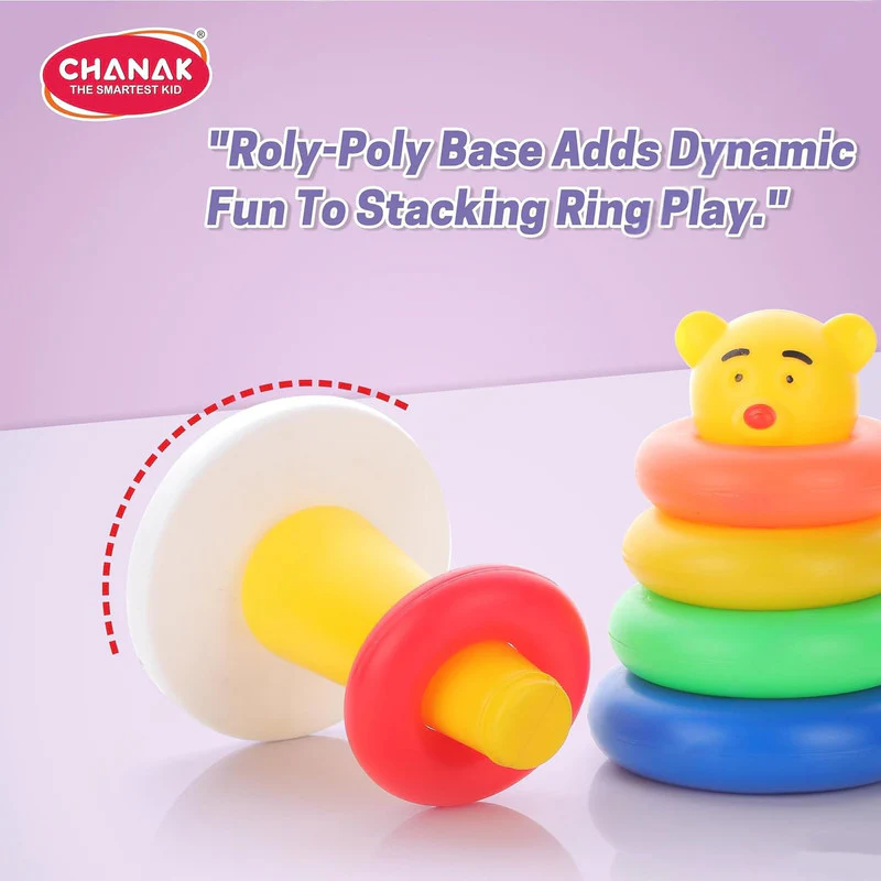 Colorful Stacking Ring Toy for Kids - Educational Development & Fun - Image 6