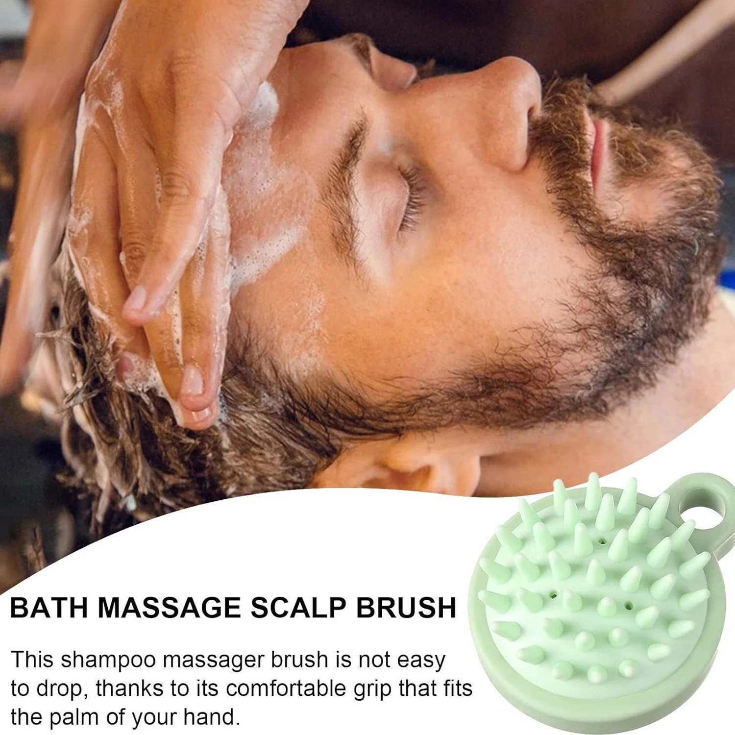Portable Scalp Massage Comb – Hair Brush for Shampoo Massage, Relaxing Hair Accessories - Image 6