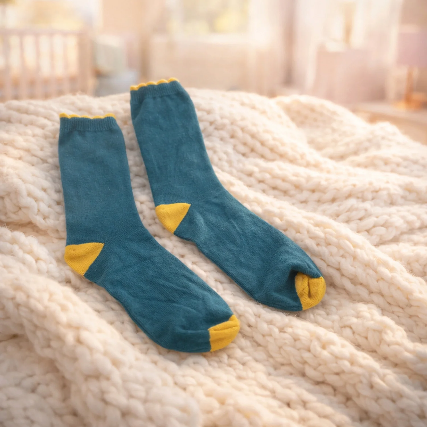 Comfortable Cotton Ankle Socks for Men and Women (1 Pair) - Image 3