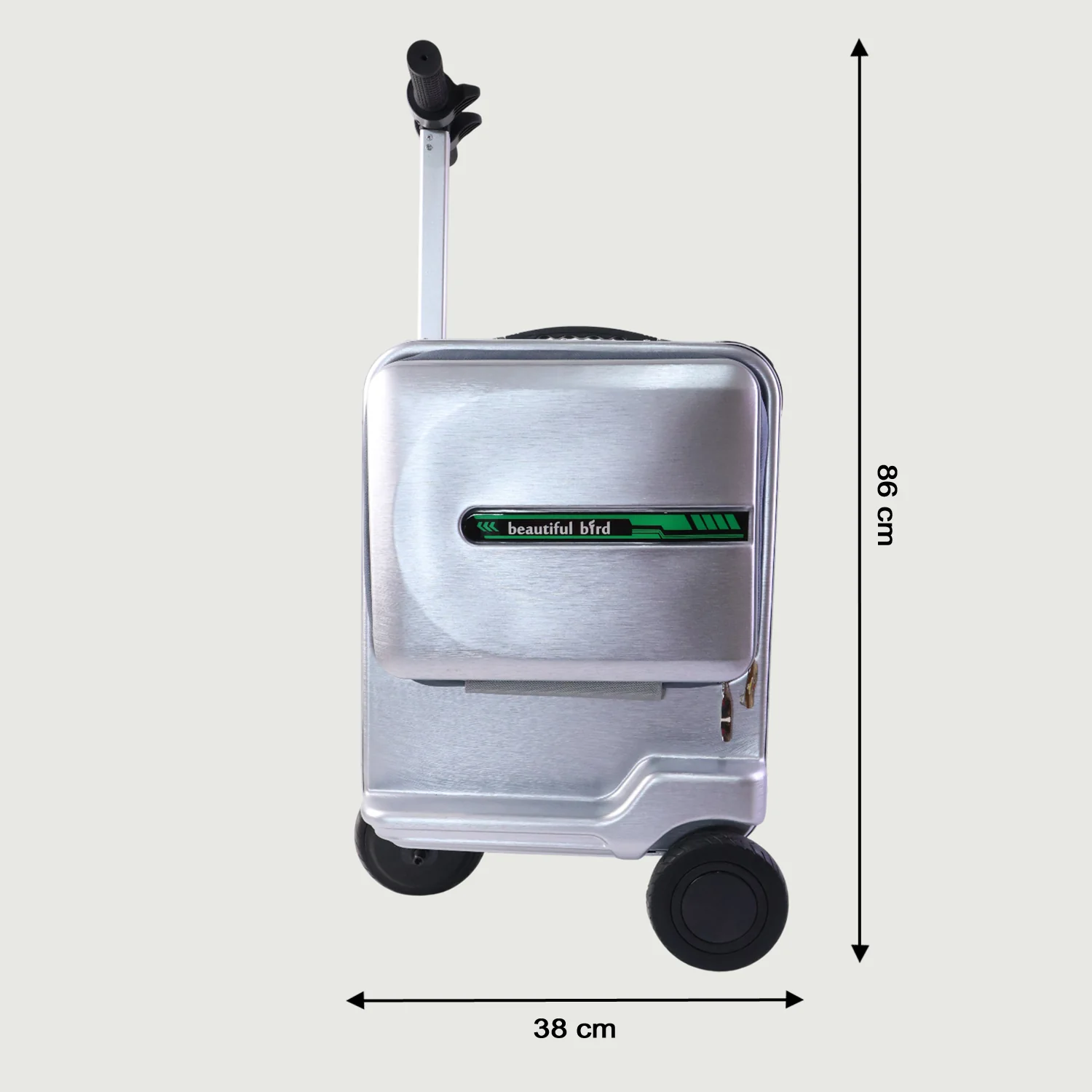 Electric Ride-On Scooter Travel Bag with Foldable Trolley (1 Pc) - Image 6
