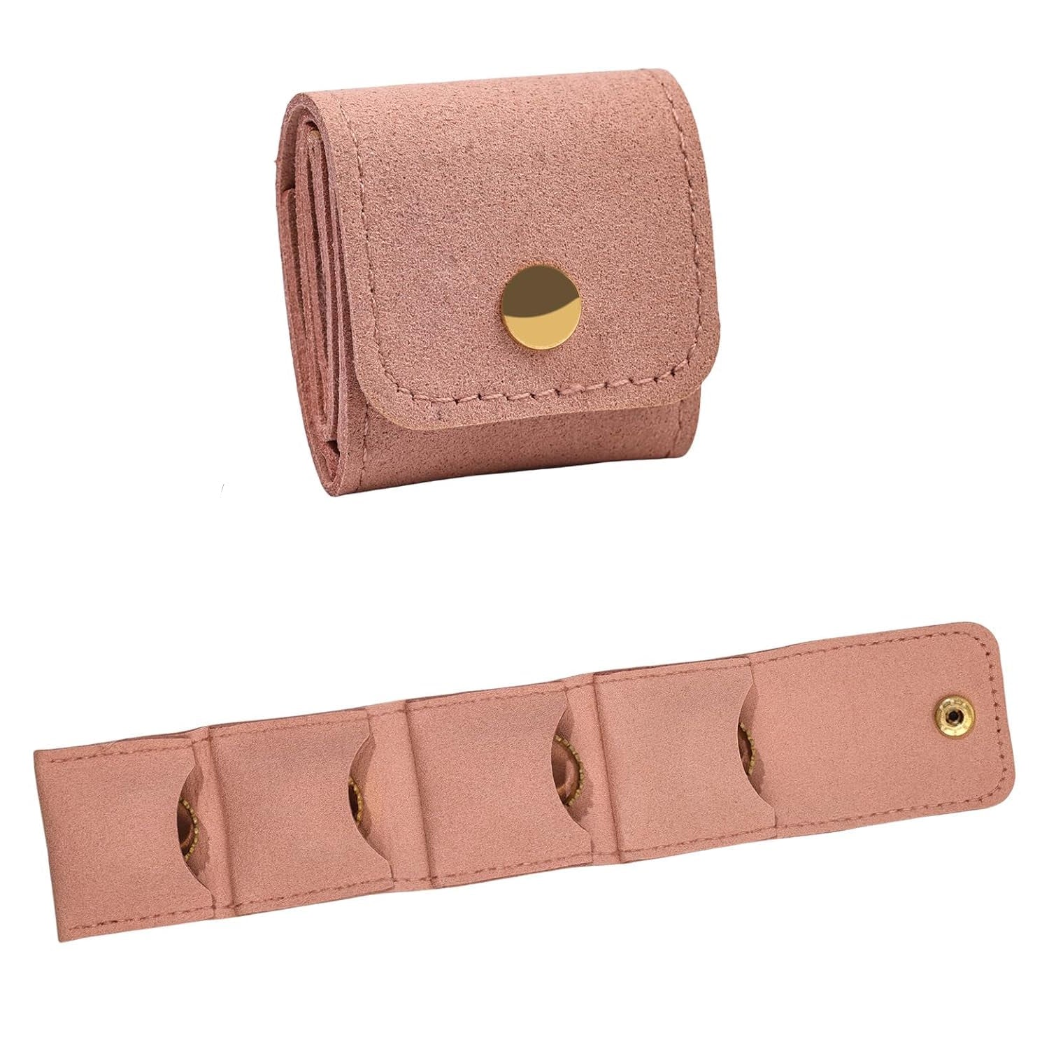 Compact Foldable Jewelry Storage Pouch / Wallet (1 Pc) - Image 7