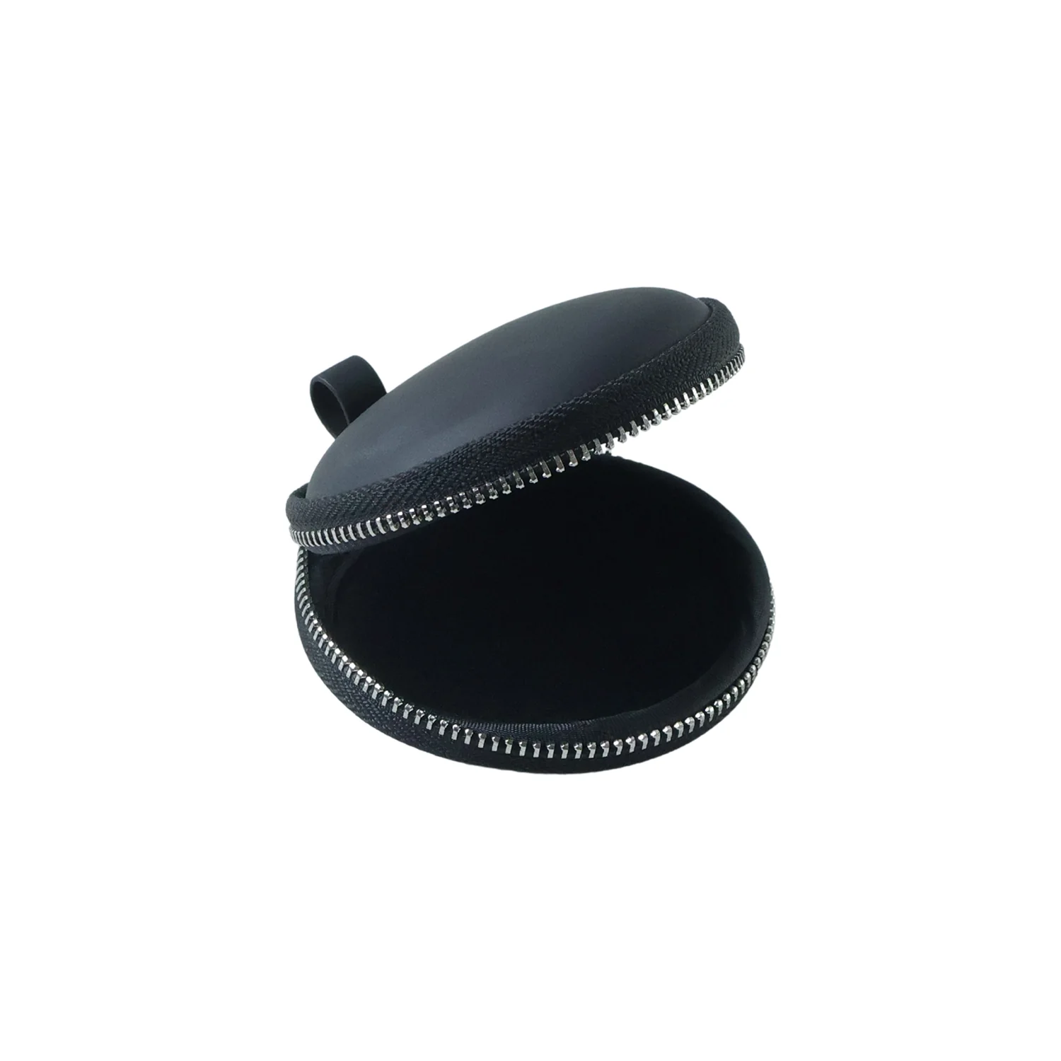 Compact Hard Shell Earphone Carrying Case with Zipper Closure (1 Pc) - Image 4