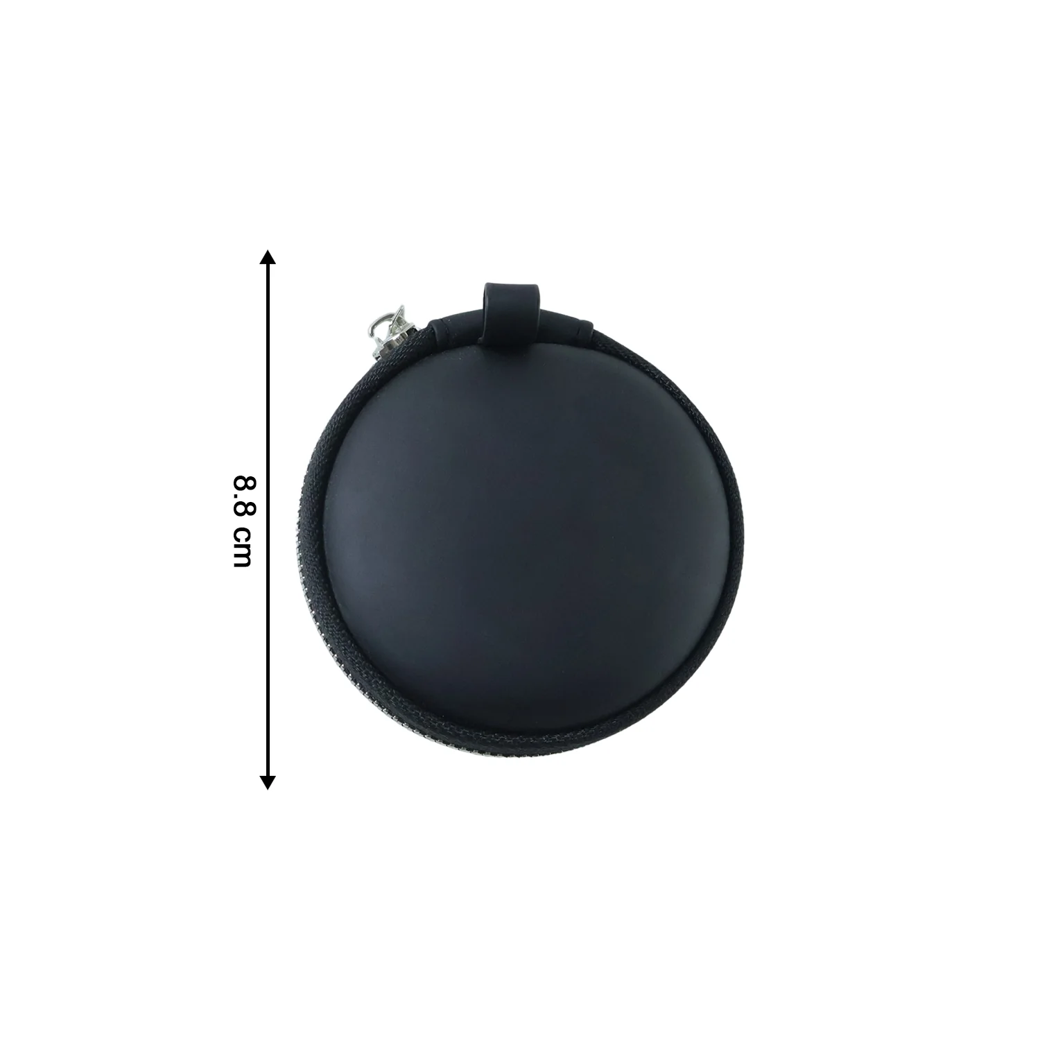Compact Hard Shell Earphone Carrying Case with Zipper Closure (1 Pc) - Image 6