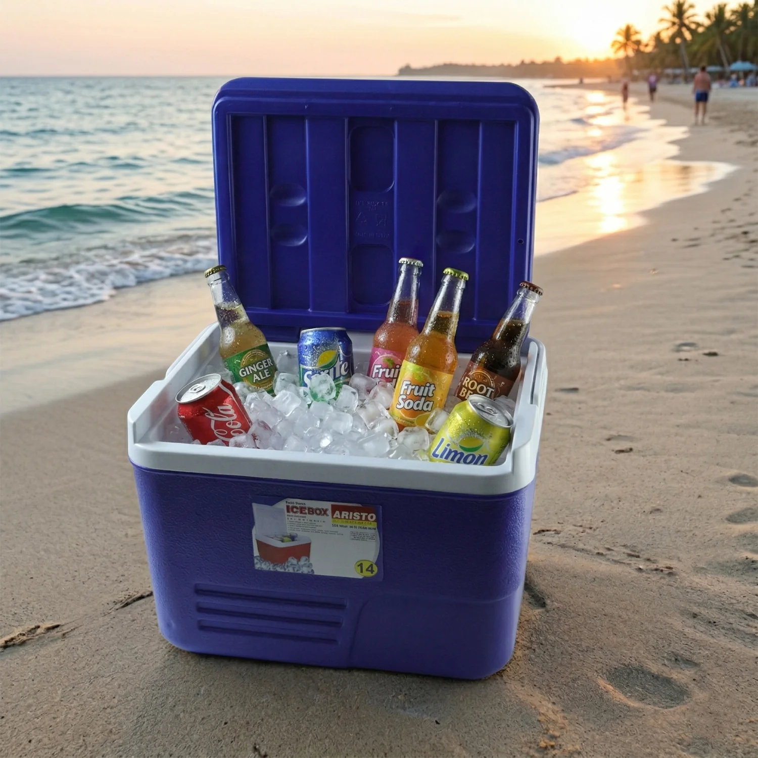 Compact Insulated Ice Box Cooler (1 Pc, 14 Ltr, 35x24 Cm) - Image 8