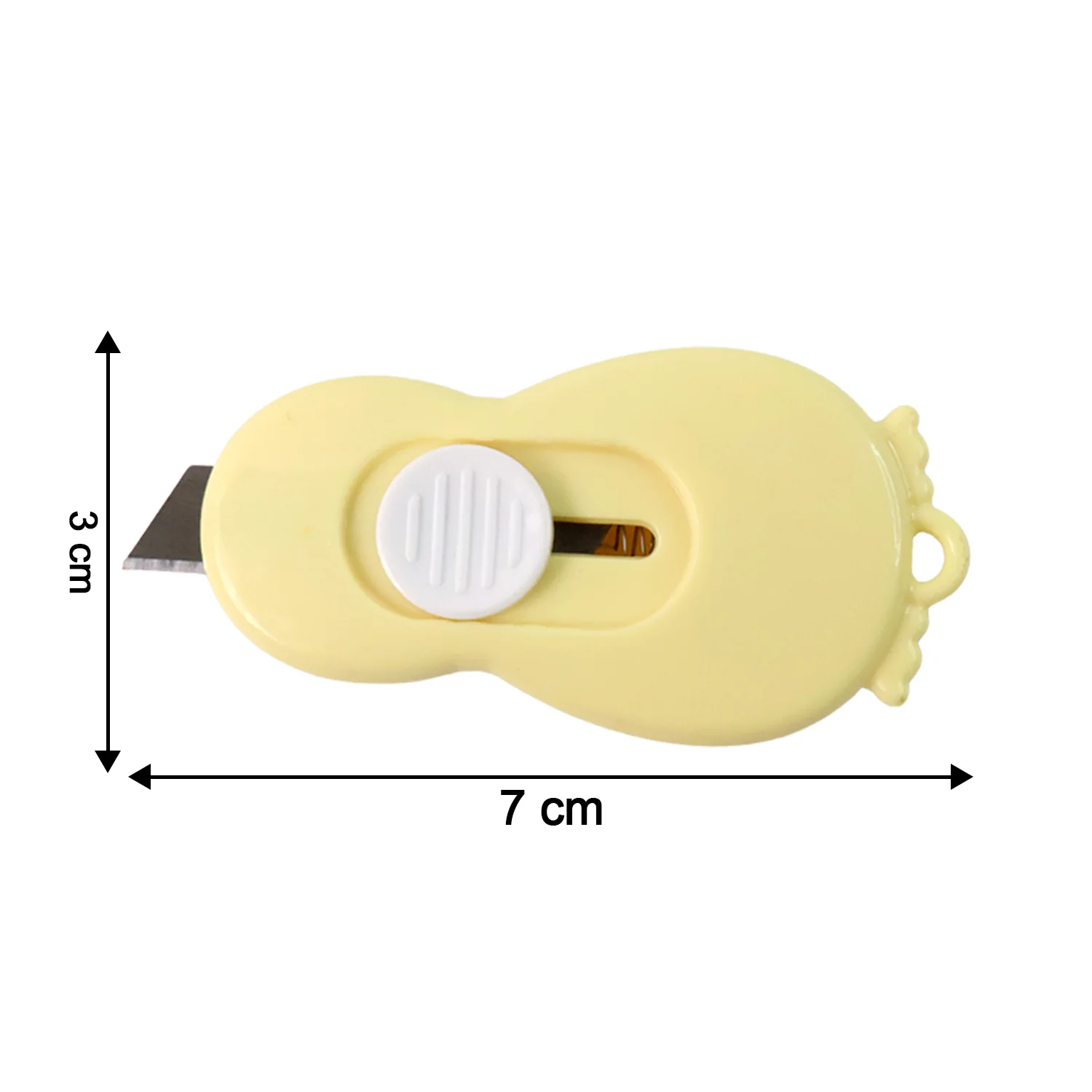 Compact Mini Safety Cutter with Retractable Blade - (1 Pc) - Image 3