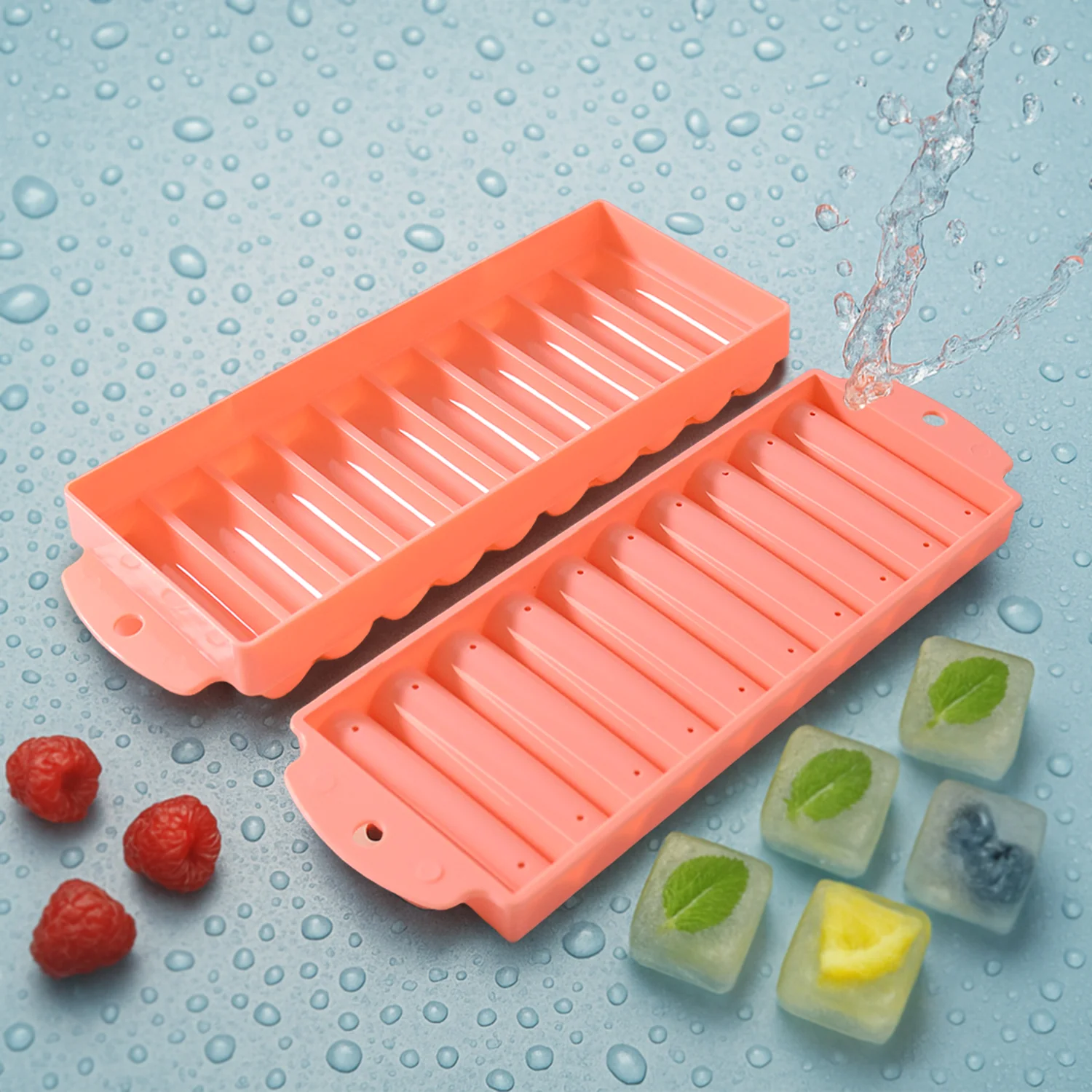 Compact Plastic Ice Stick Tray (1 Pc) - Image 3