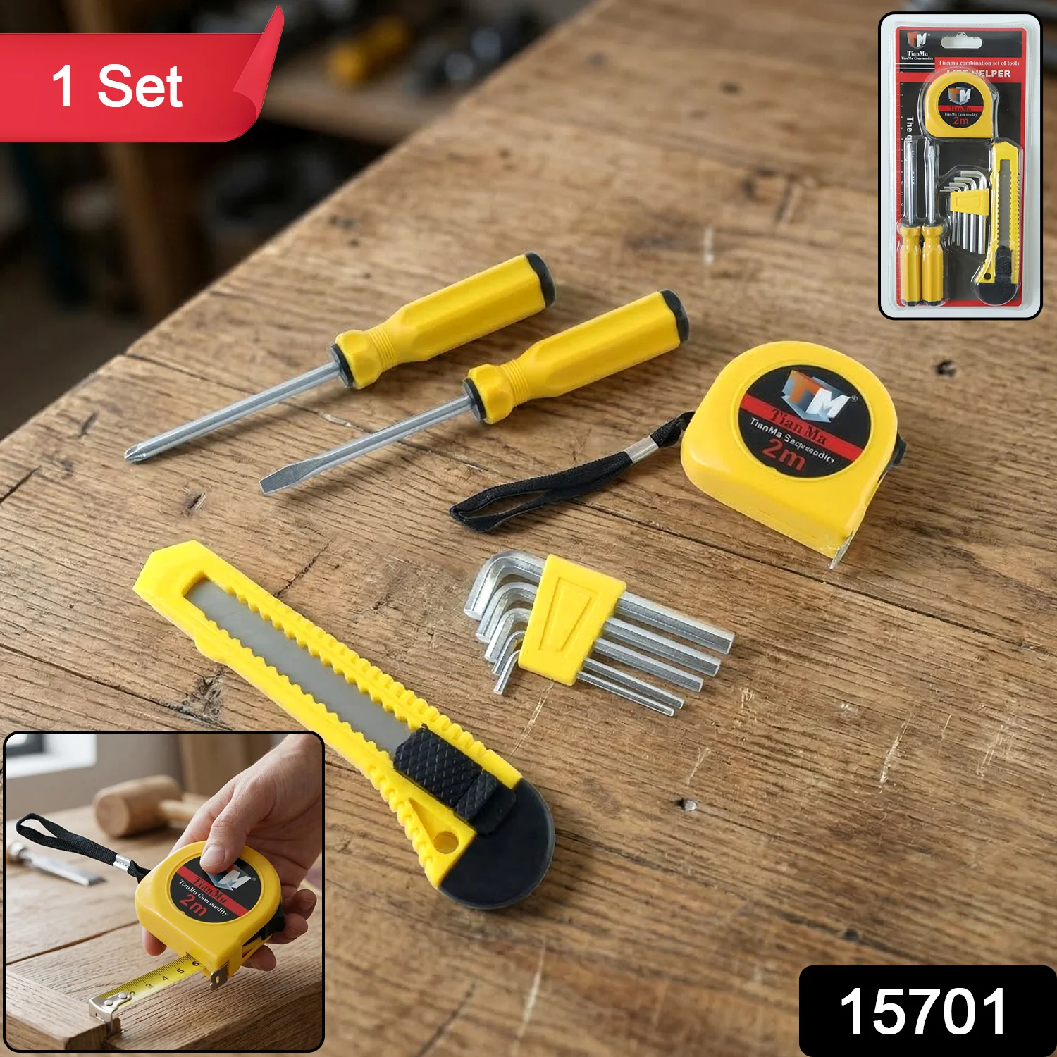 Compact TianMu Combination Tool Set (9 Pc Set) - Image 2