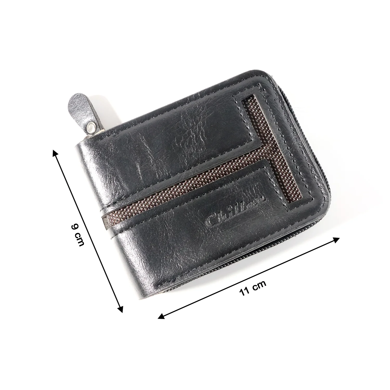 Compact Zip-Around Card Holder Wallet for Men & Women (1 Pc) - Image 8