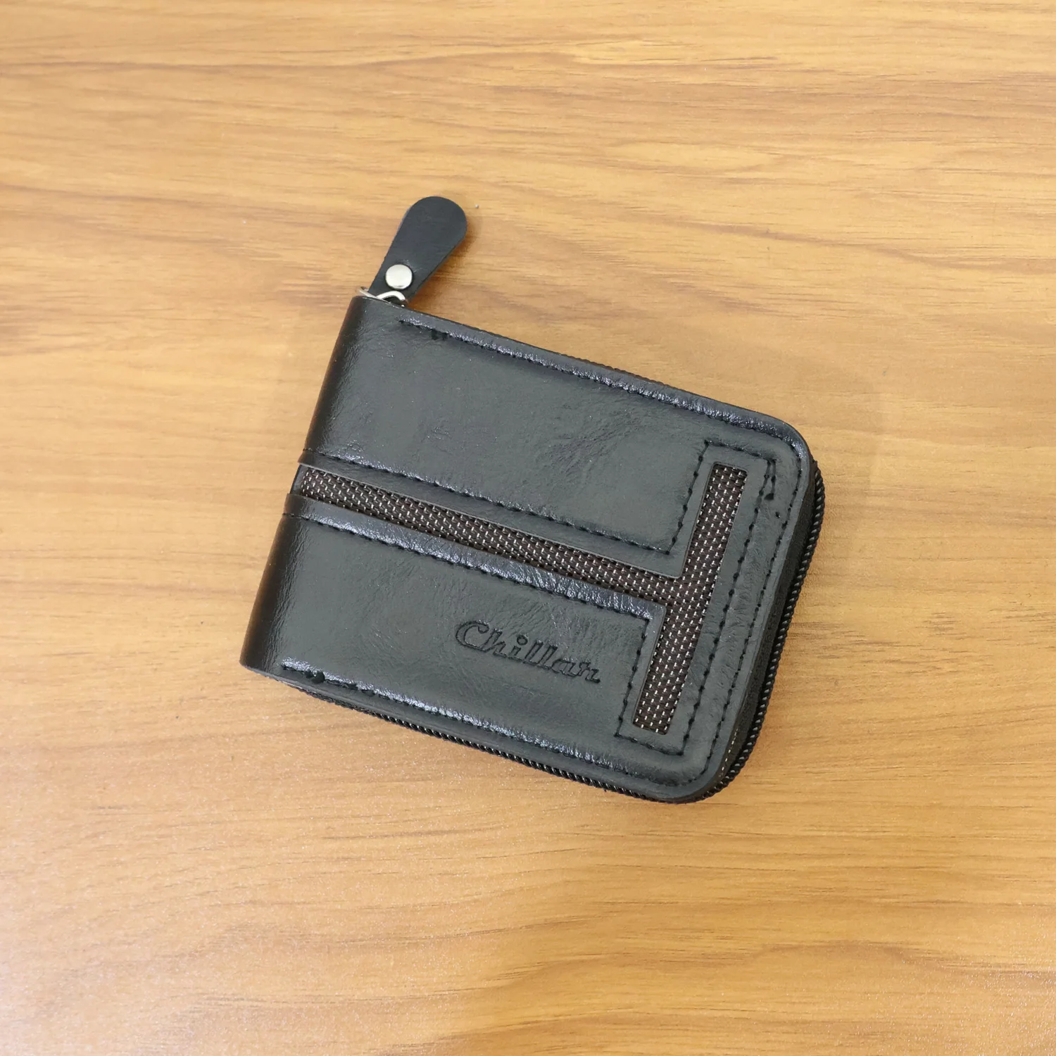 Compact Zip-Around Card Holder Wallet for Men & Women (1 Pc) - Image 9