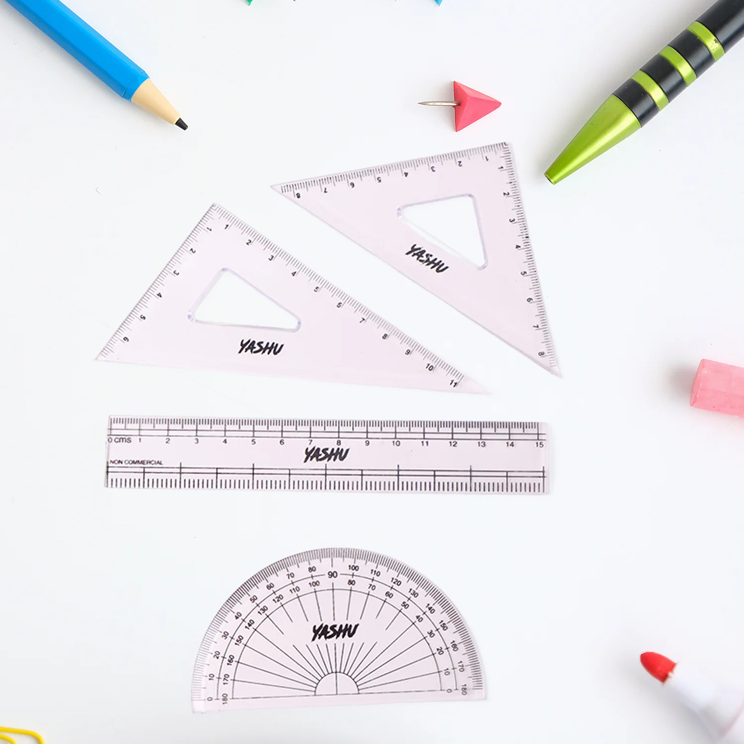 Yashu Complete Geometry Box Set with Compass - Image 3