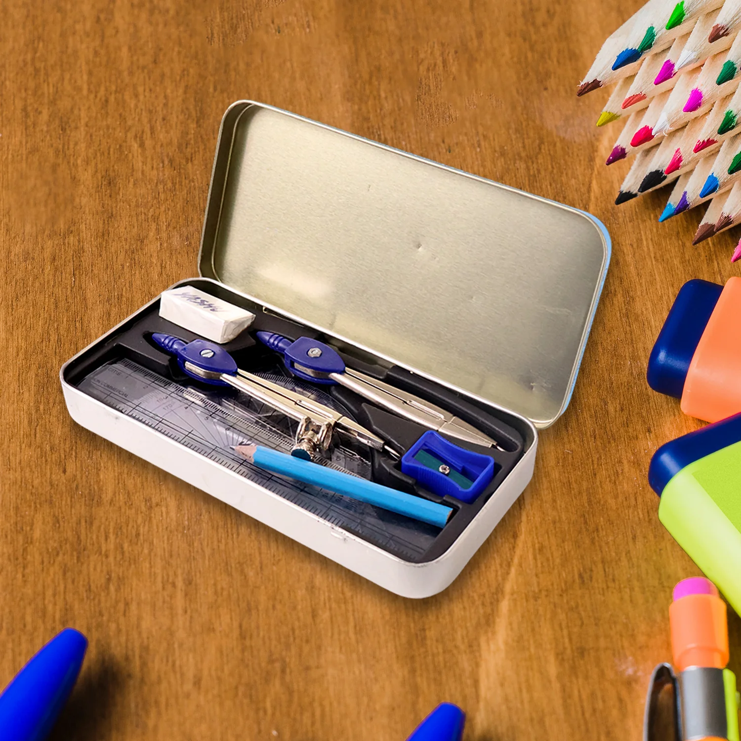 Yashu Complete Geometry Box Set with Compass - Image 8
