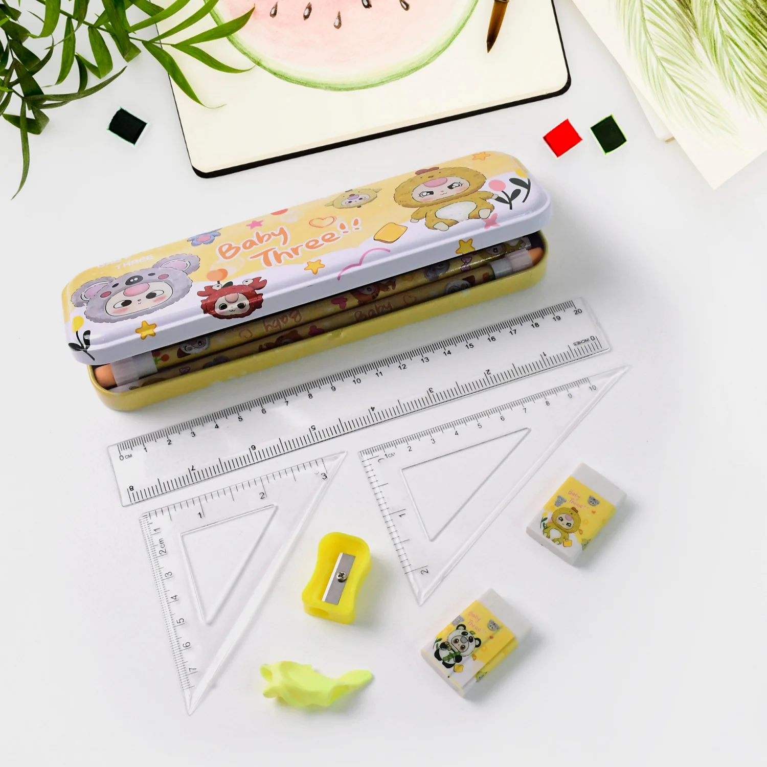 Complete Stationery Geometry Box (1 Set) - Image 4