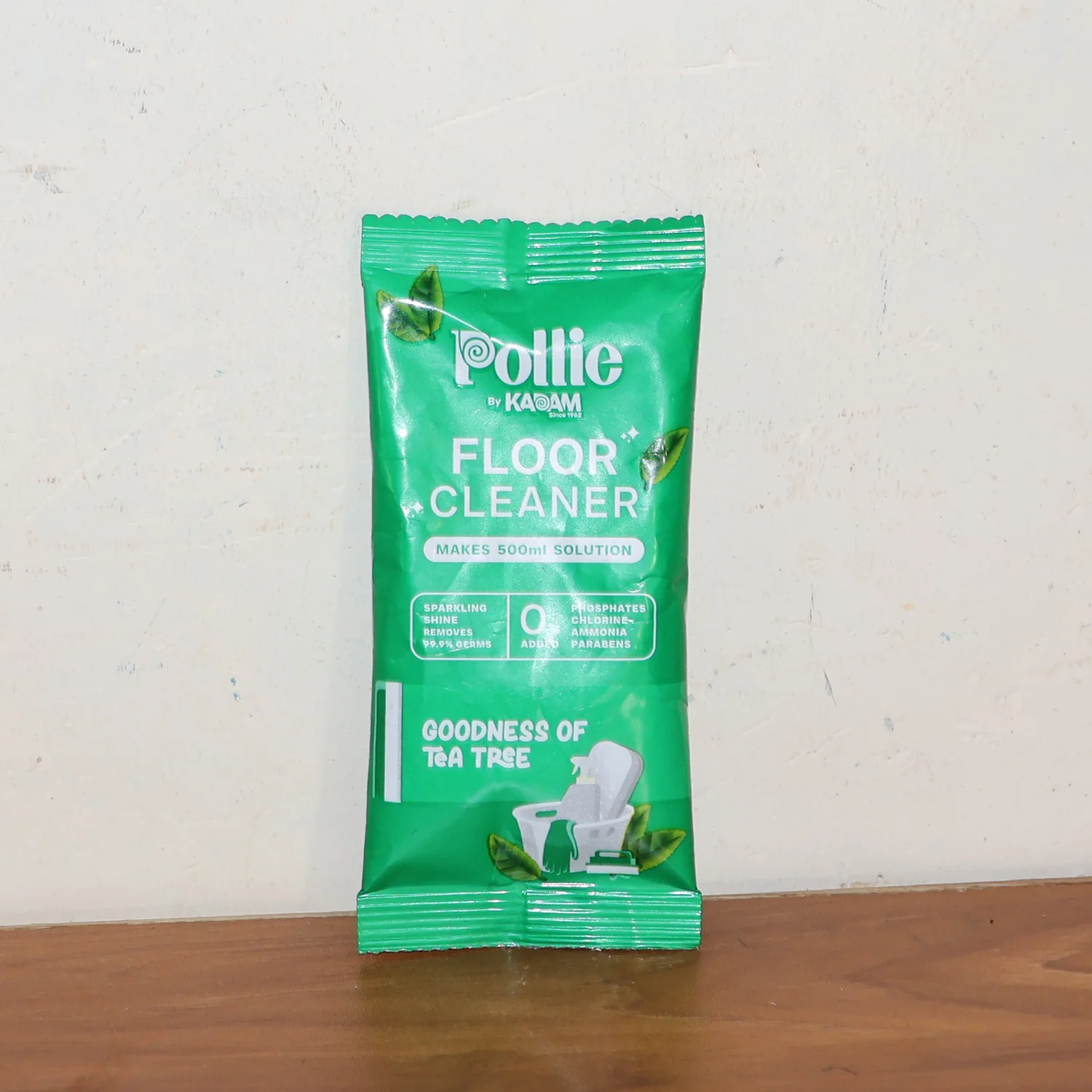 Pollic Kadam Concentrated Floor Cleaner Sachet – Tea Tree Fragrance (50 Gm) - Image 7
