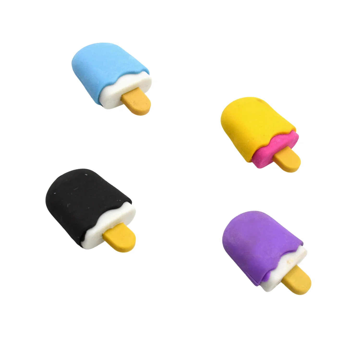 Eraser Set for Kids School Gifts (1 Set 4 Pc, Themed) - Image 5