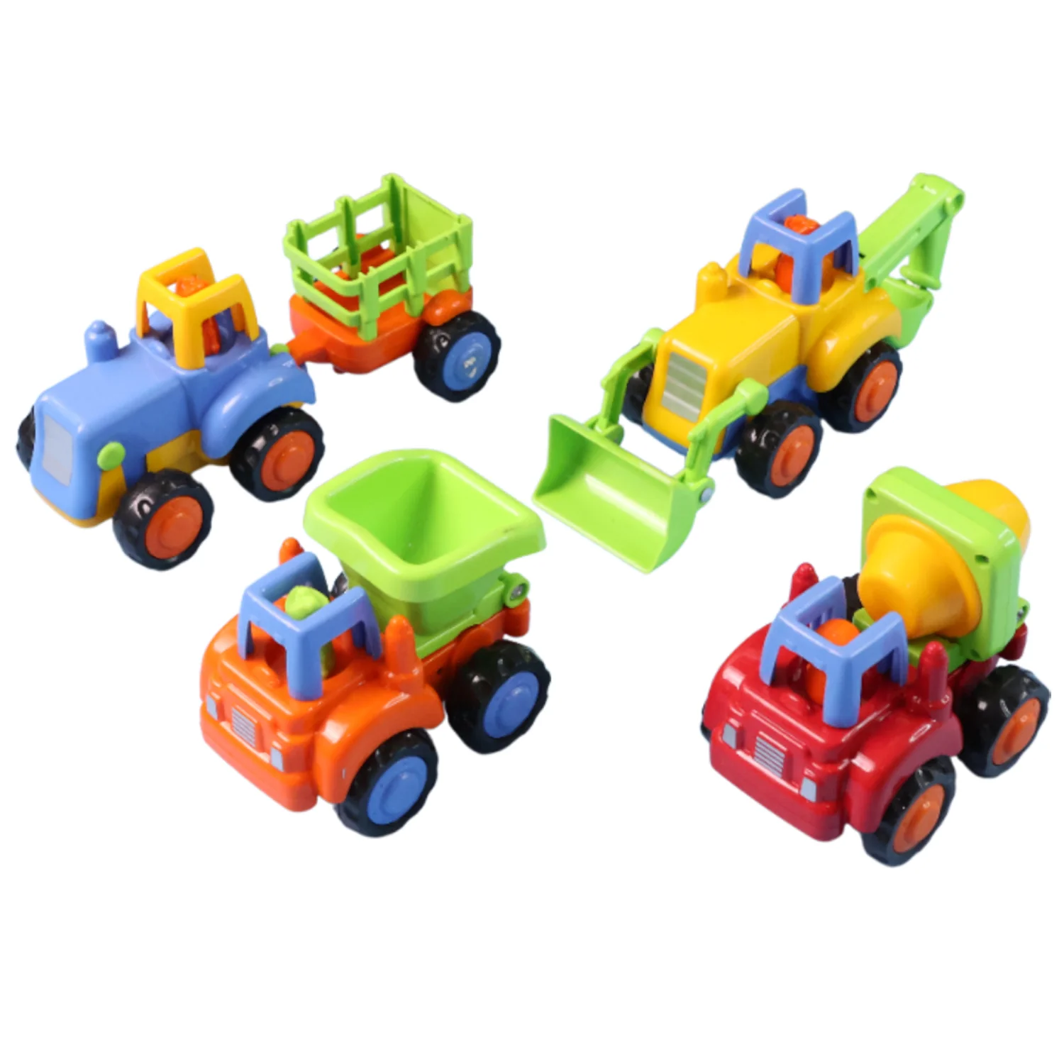 Funwoods Construction Vehicle Toy Set for Kids – (4 Pc) - Image 7