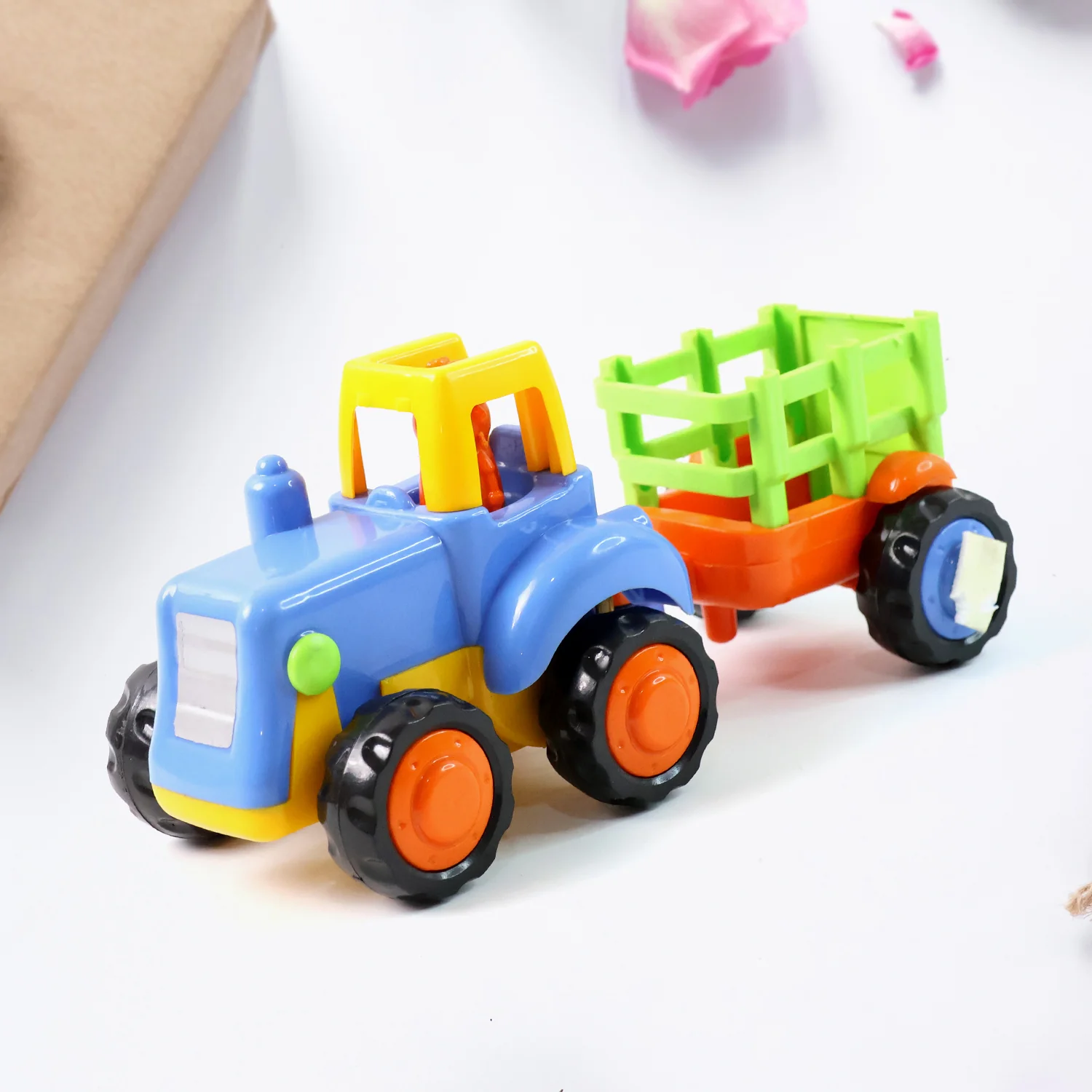 Funwoods Construction Vehicle Toy Set for Kids – (4 Pc) - Image 8
