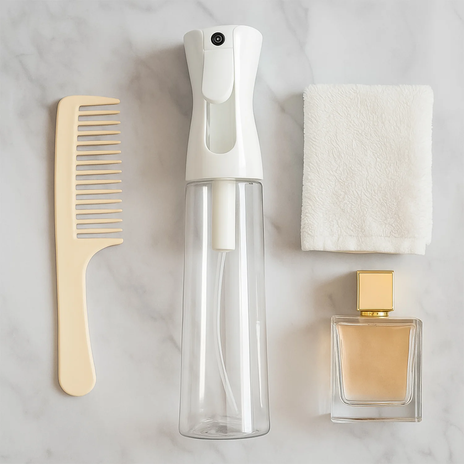 Continuous Fine Mist Spray Bottle - (1 Pc / 300 Ml Appox) - Image 3