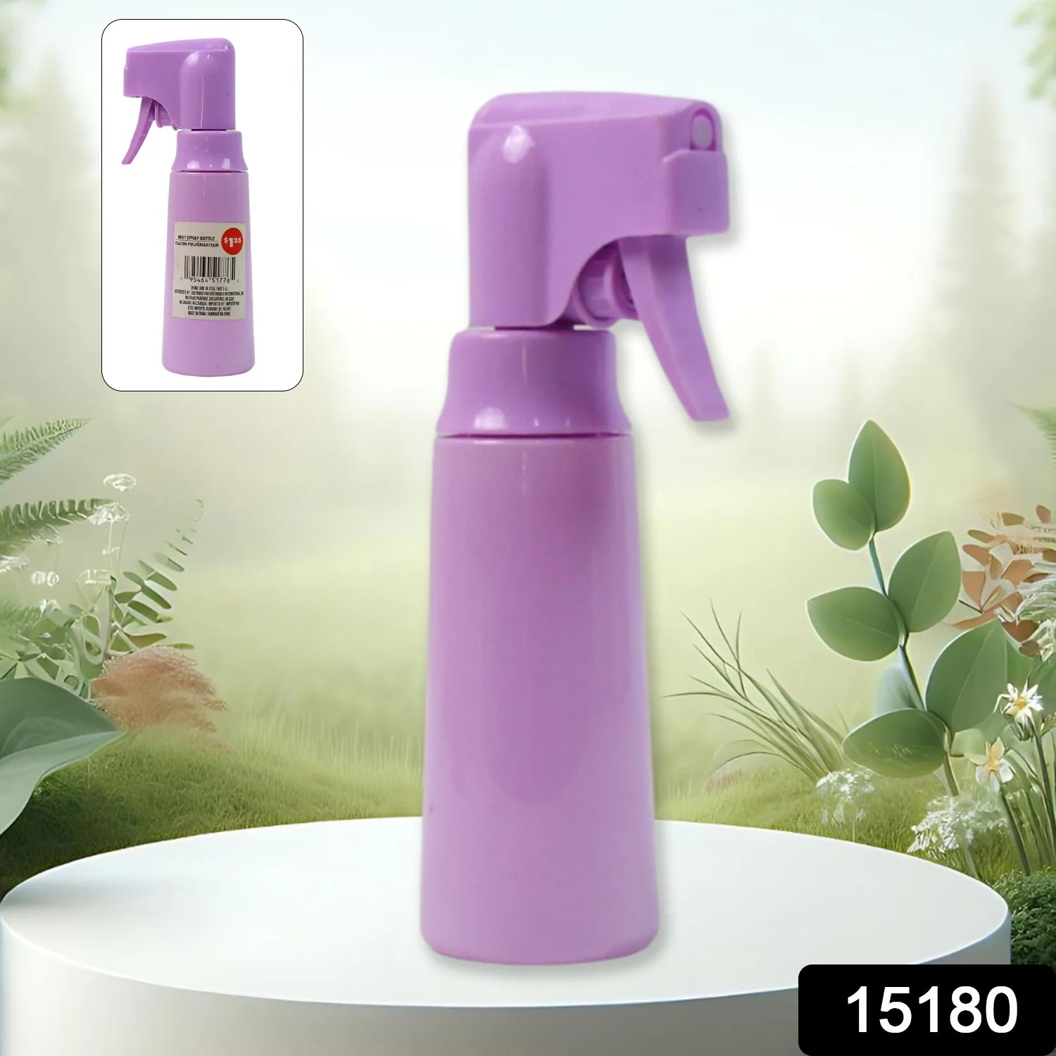 Plastic Empty Spray Bottle (1 Pc / 200 ML Approx) - Image 2