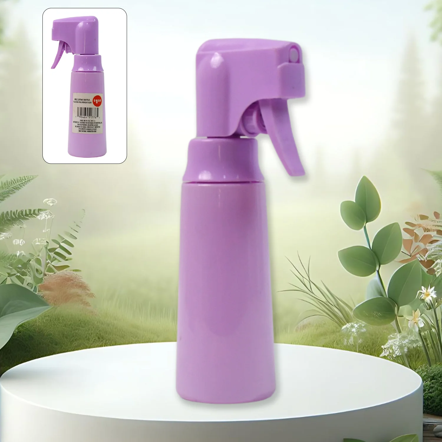 Plastic Empty Spray Bottle (1 Pc / 200 ML Approx) - Image 6