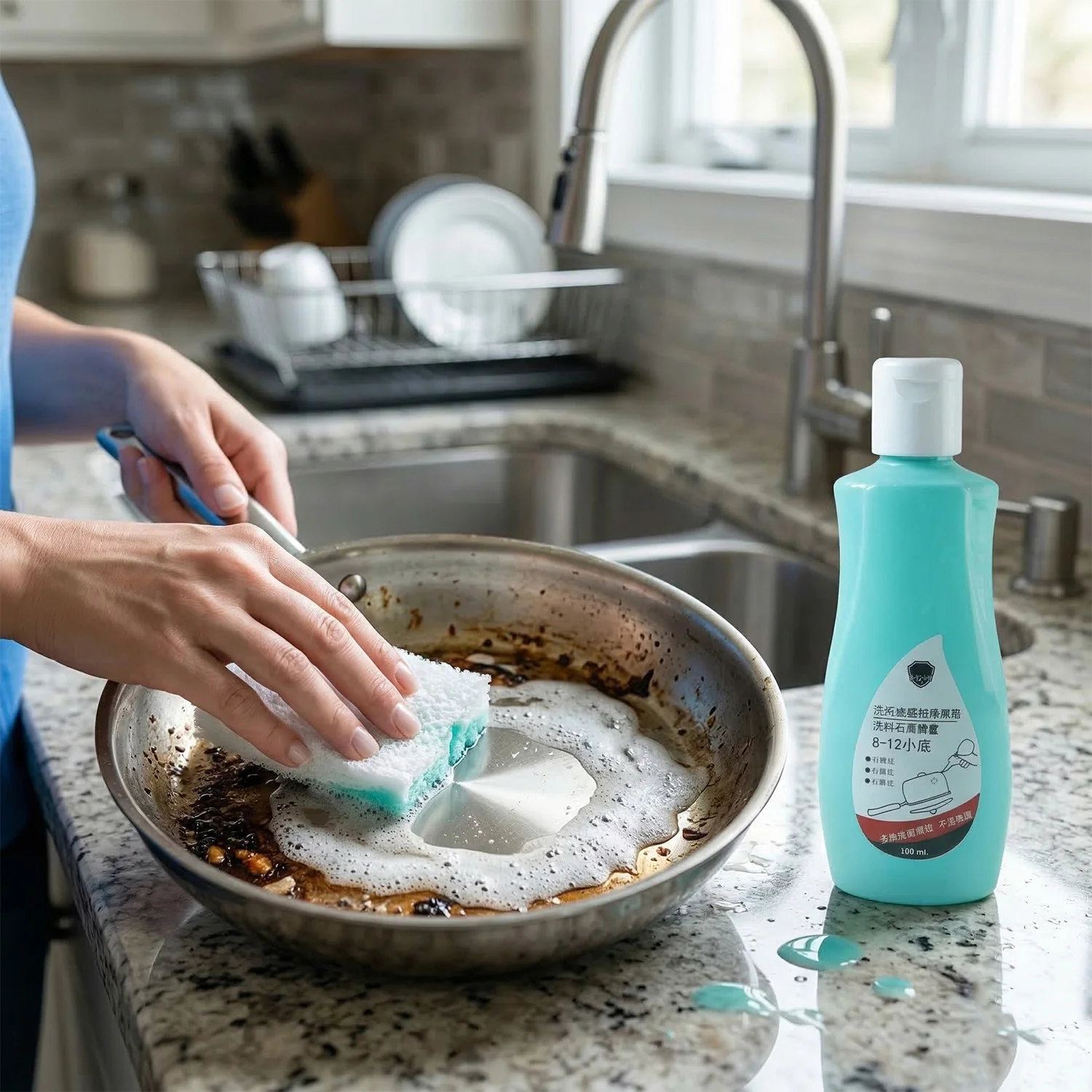 Cookware Bottom Cleaner Liquid 100 ML 1 Pc - Image 3