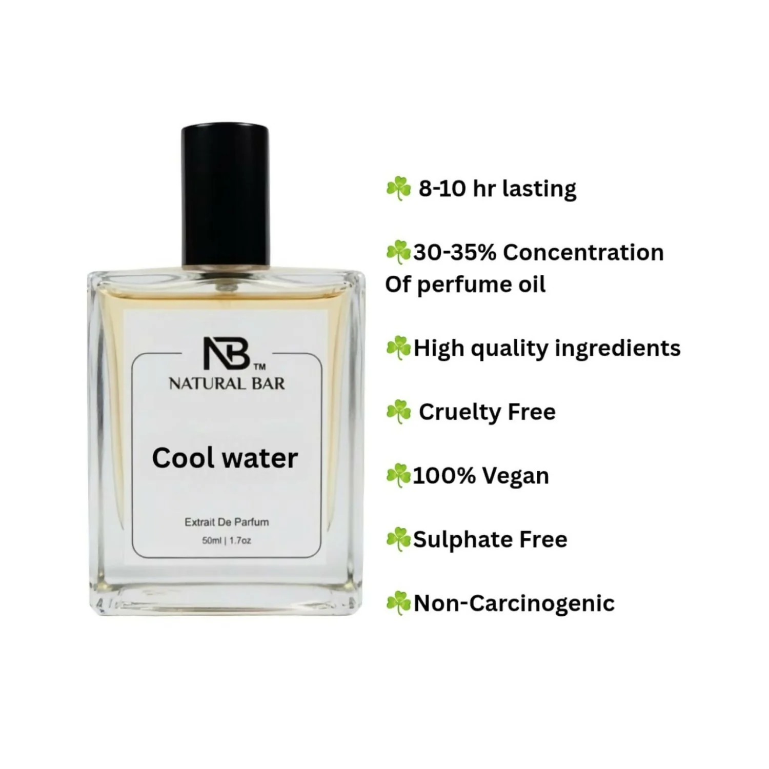 Cool Water Eau de Parfum for Men and Women |Aromatic Marine Fresh notes |Long- Lasting Luxury Perfume | Ideal Gift for Wife & Girlfriend |50 ml - Image 5