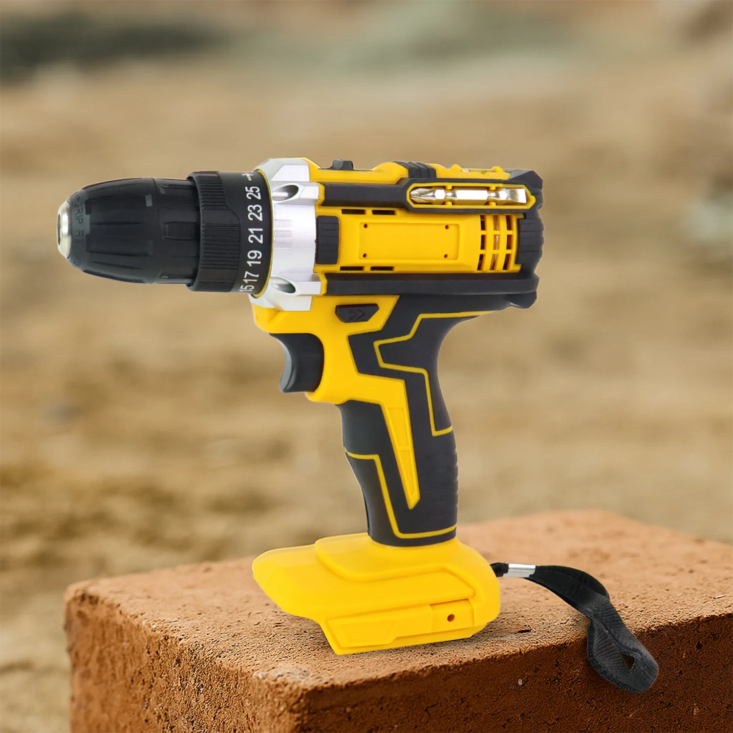 Cordless Drill Machine Tool Kit Set with Drill Bits - Image 4
