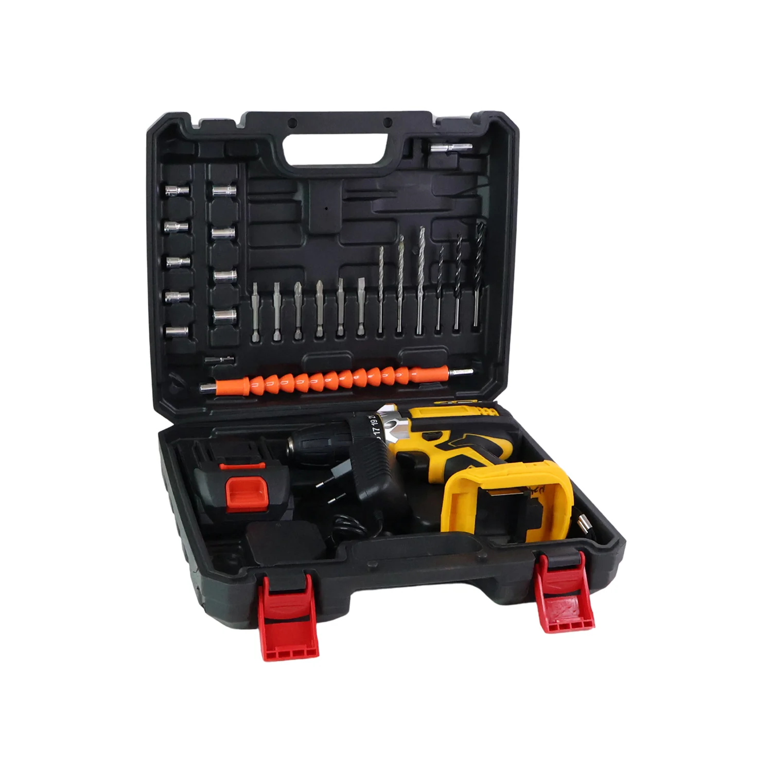 Cordless Drill Machine Tool Kit Set with Drill Bits - Image 5
