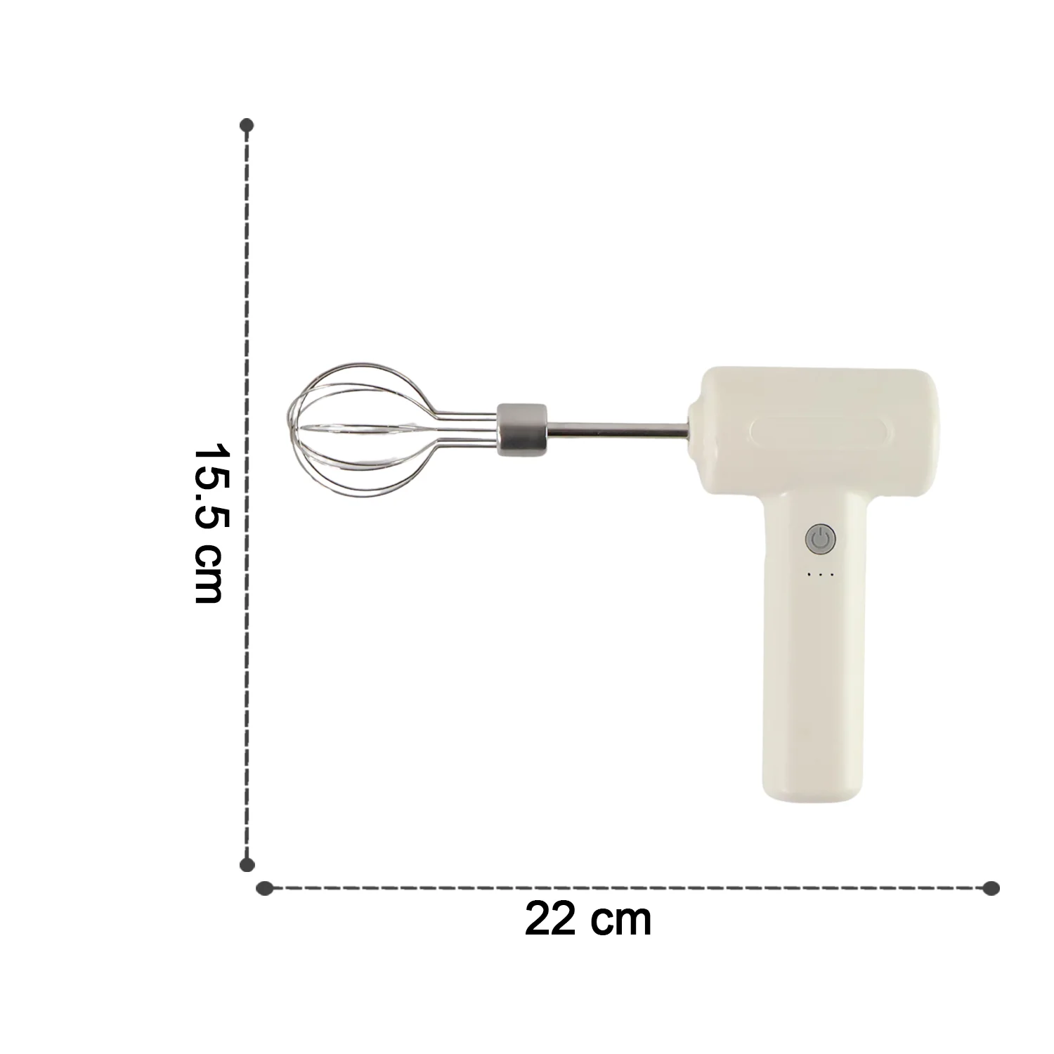 Cordless Electric Whisk & Egg Beater - (1 Pc) - Image 4