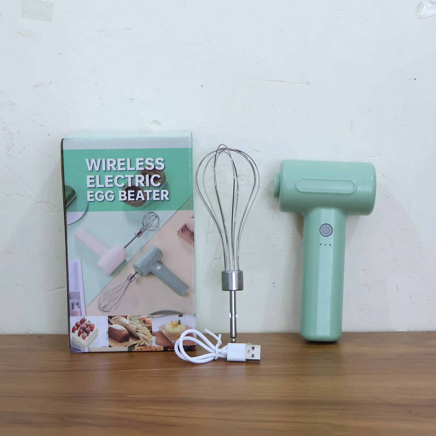 Cordless Electric Whisk & Egg Beater - (1 Pc) - Image 8