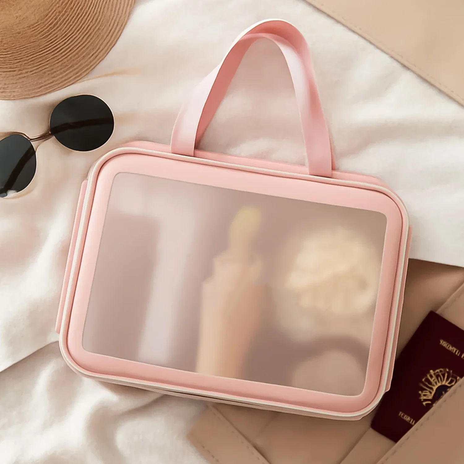 Cosmetic Pouch, Make up Bag for Home & Travel,Accessories Set of 3 - Image 4