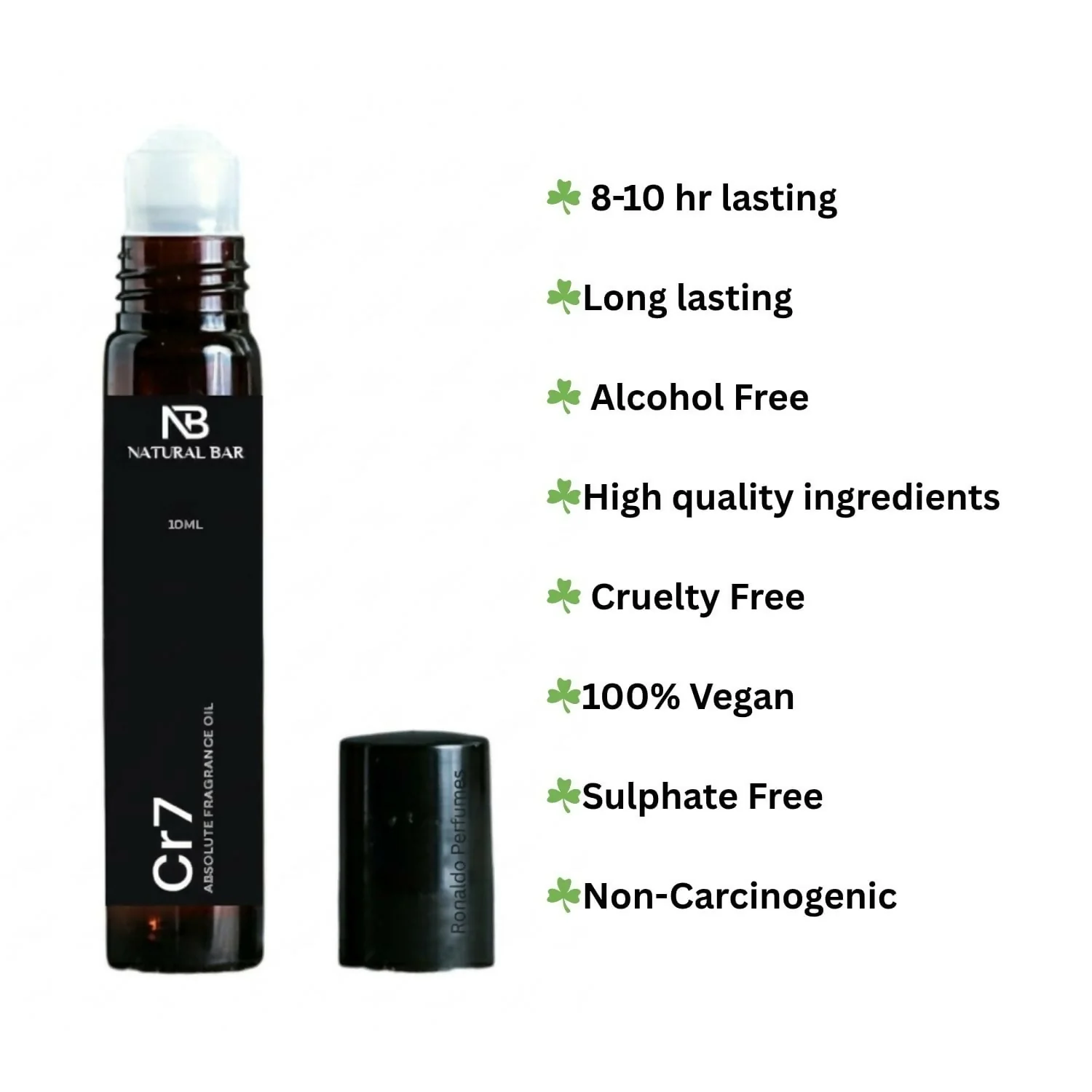 CR7 Luxury Attar Roll On Long Lasting Non Alcoholic Perfume (10ml) - Image 3