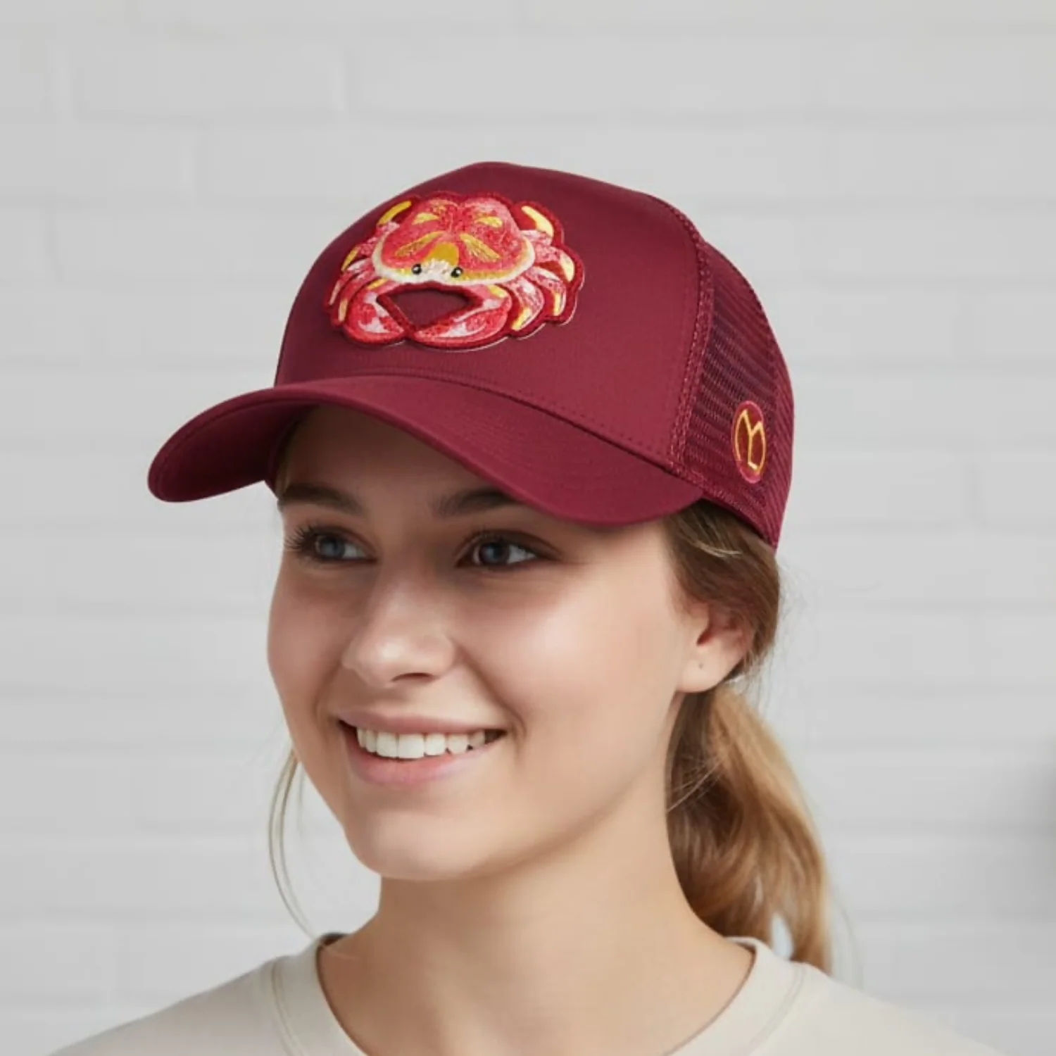 Crab Premium Trendy Cap for Men, Women & Kids | Stylish Casual Embroidered Adjustable Cap - Image 2