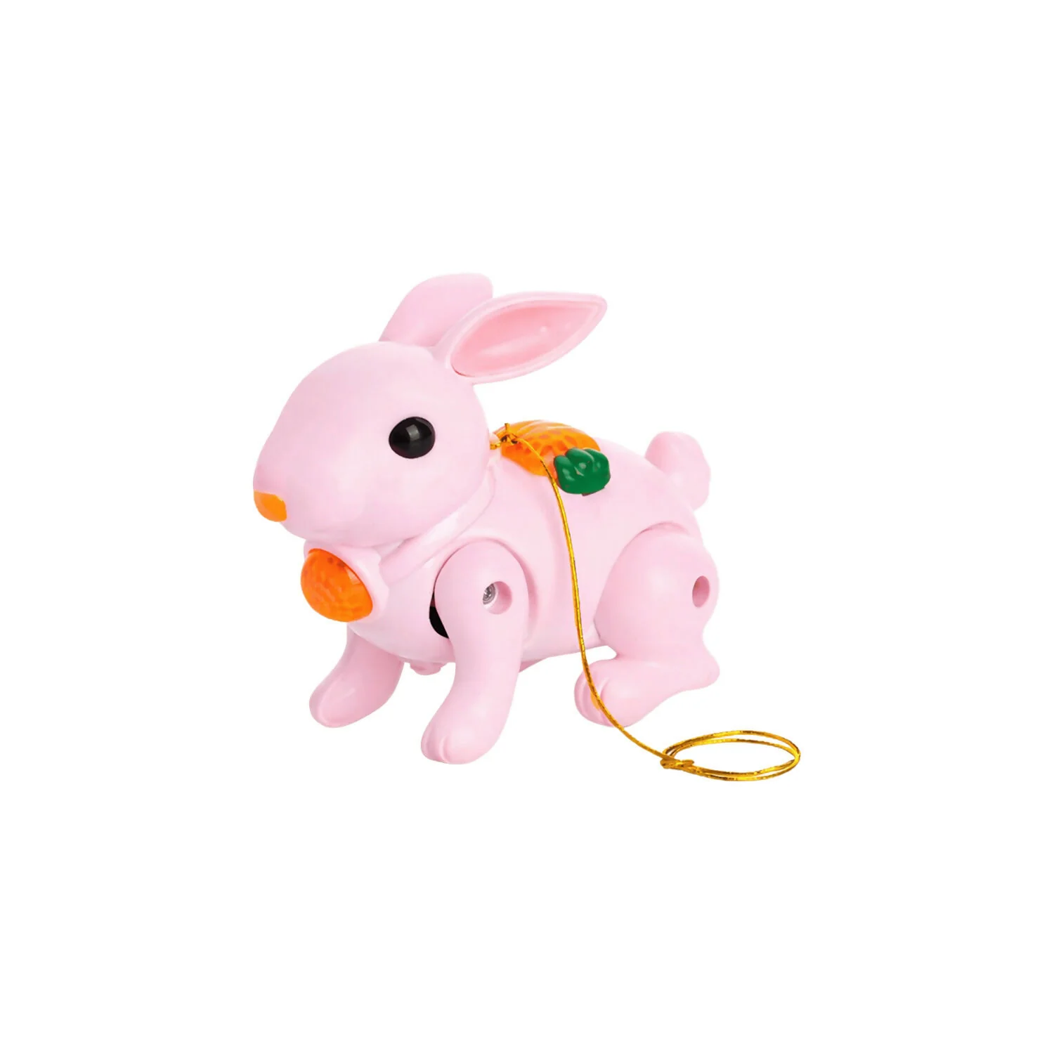 Crawling Rabbit Musical Toy with Light & Sound Pull Along Walking Toy Battery Operated - Image 12
