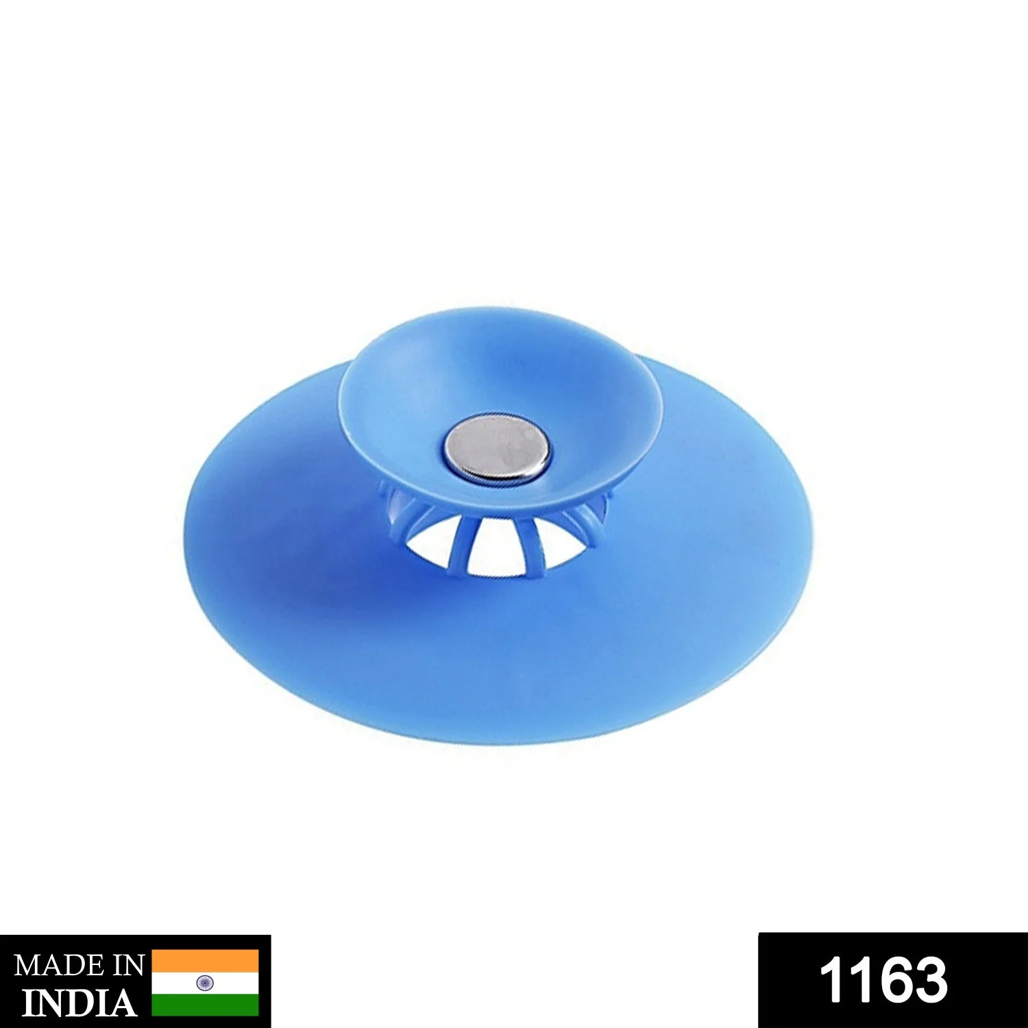 Creative 2-in-1 Silicone Sewer Sink Sealer Cover Drainer (multicolour) - Image 2
