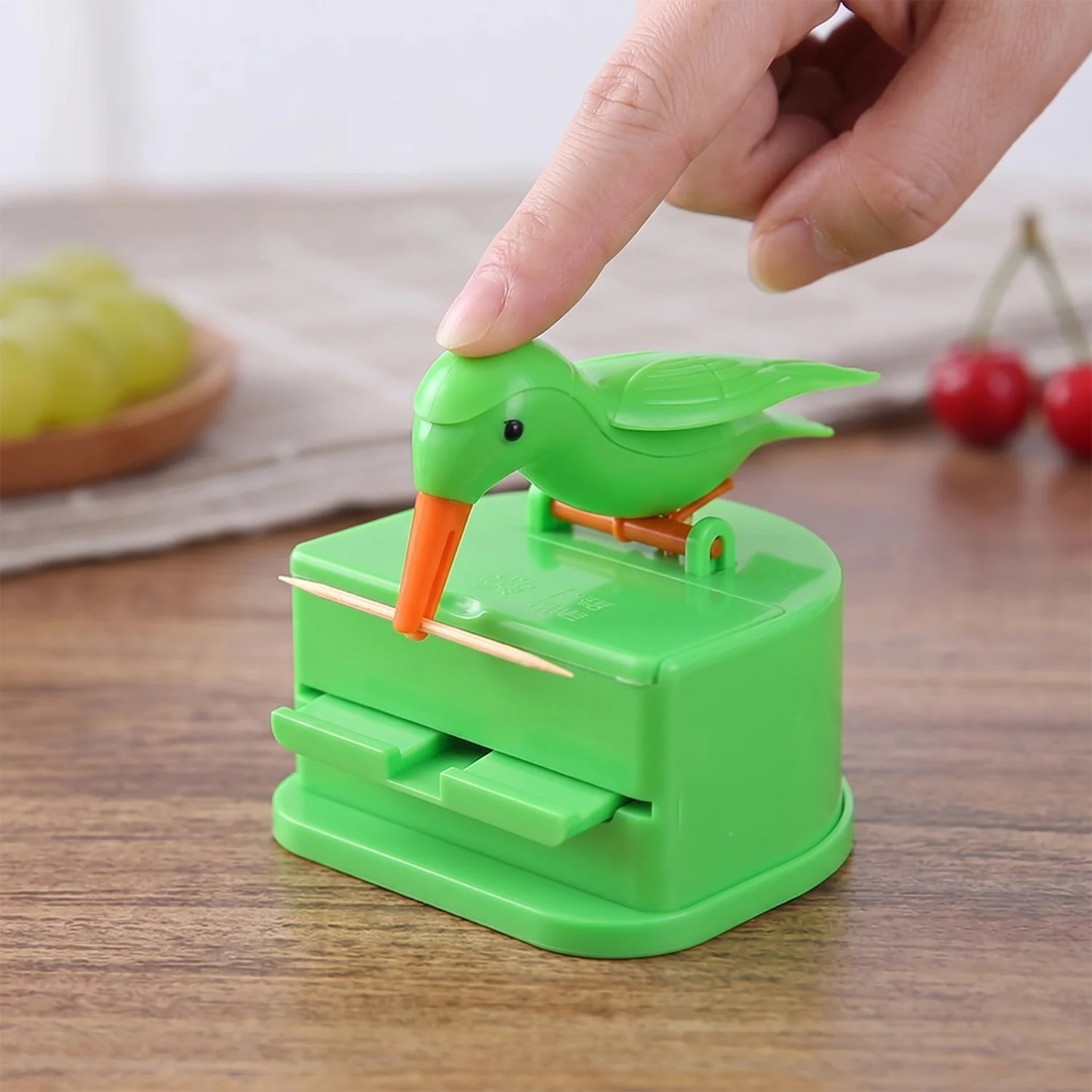 Creative Bird Shape Toothpick Dispenser Holder (1 Pc) - Image 3